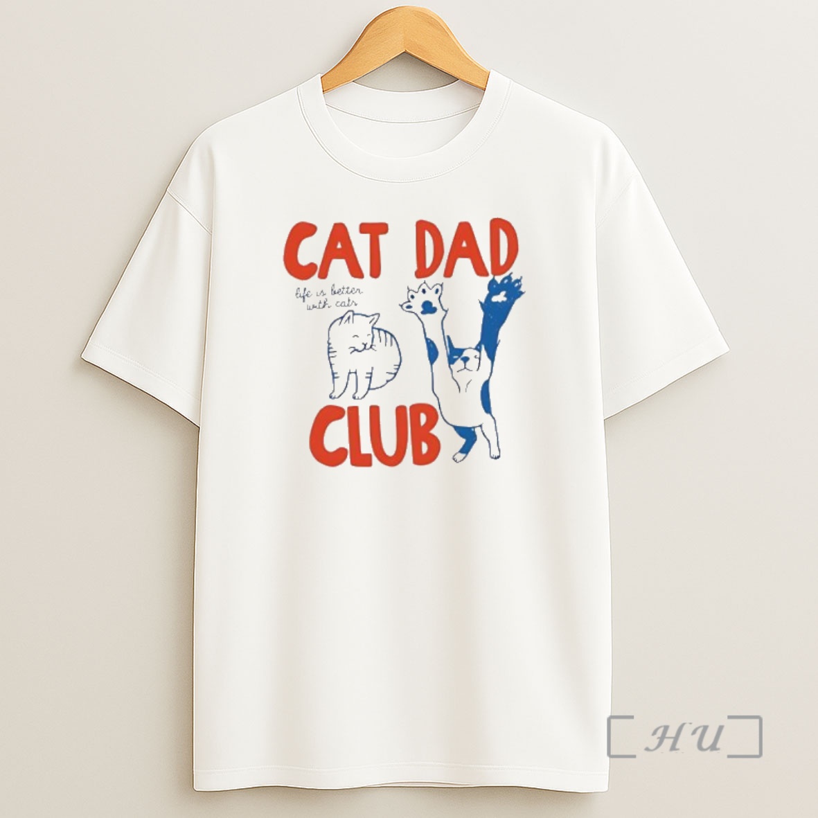 Officials Cat Dad Club Life Is Better With Cats Premium Shirt Sweatshirt Tee
