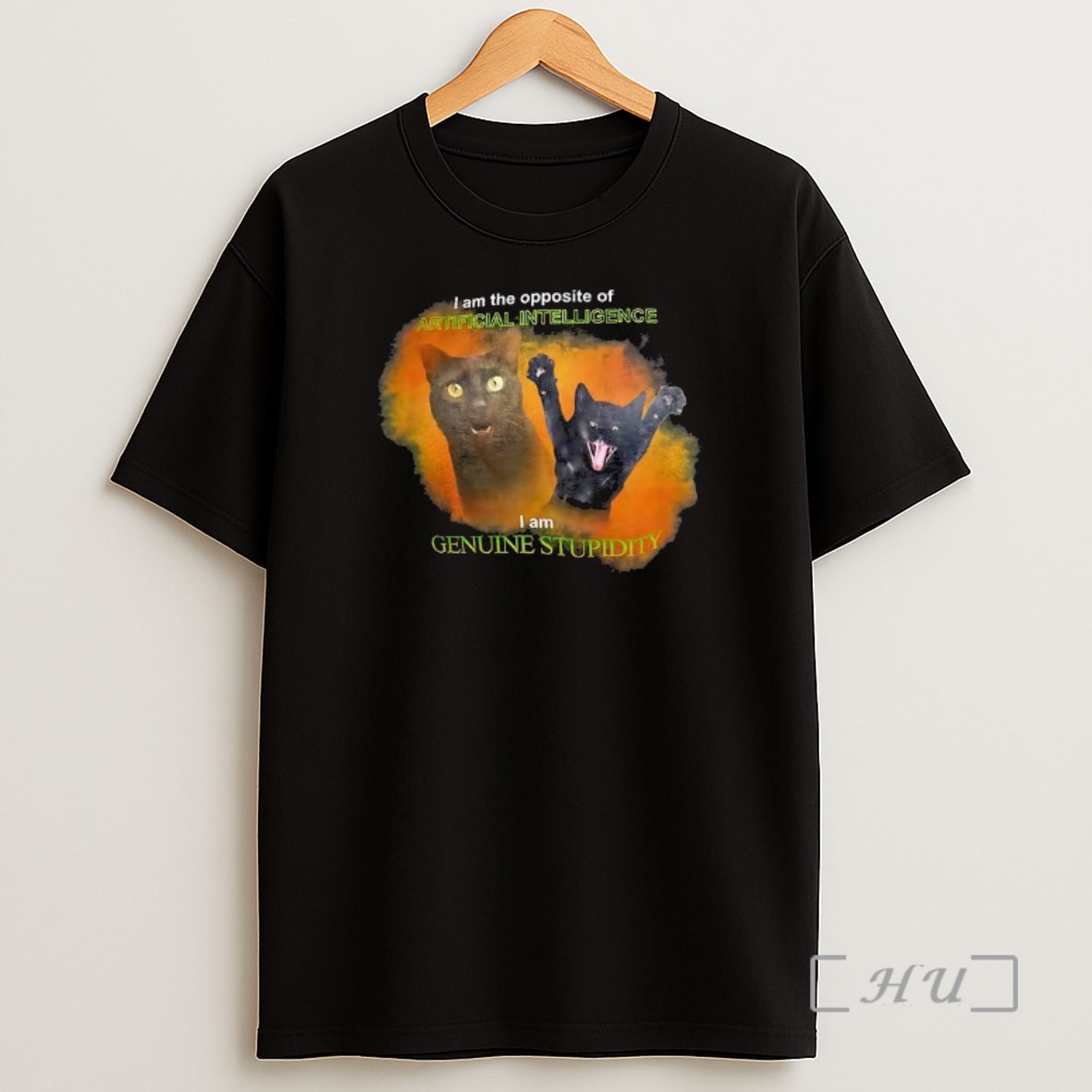 Officials Cat I Am The Opposite Of Artificial Intelligence Premium Shirt Sweatshirt Tee