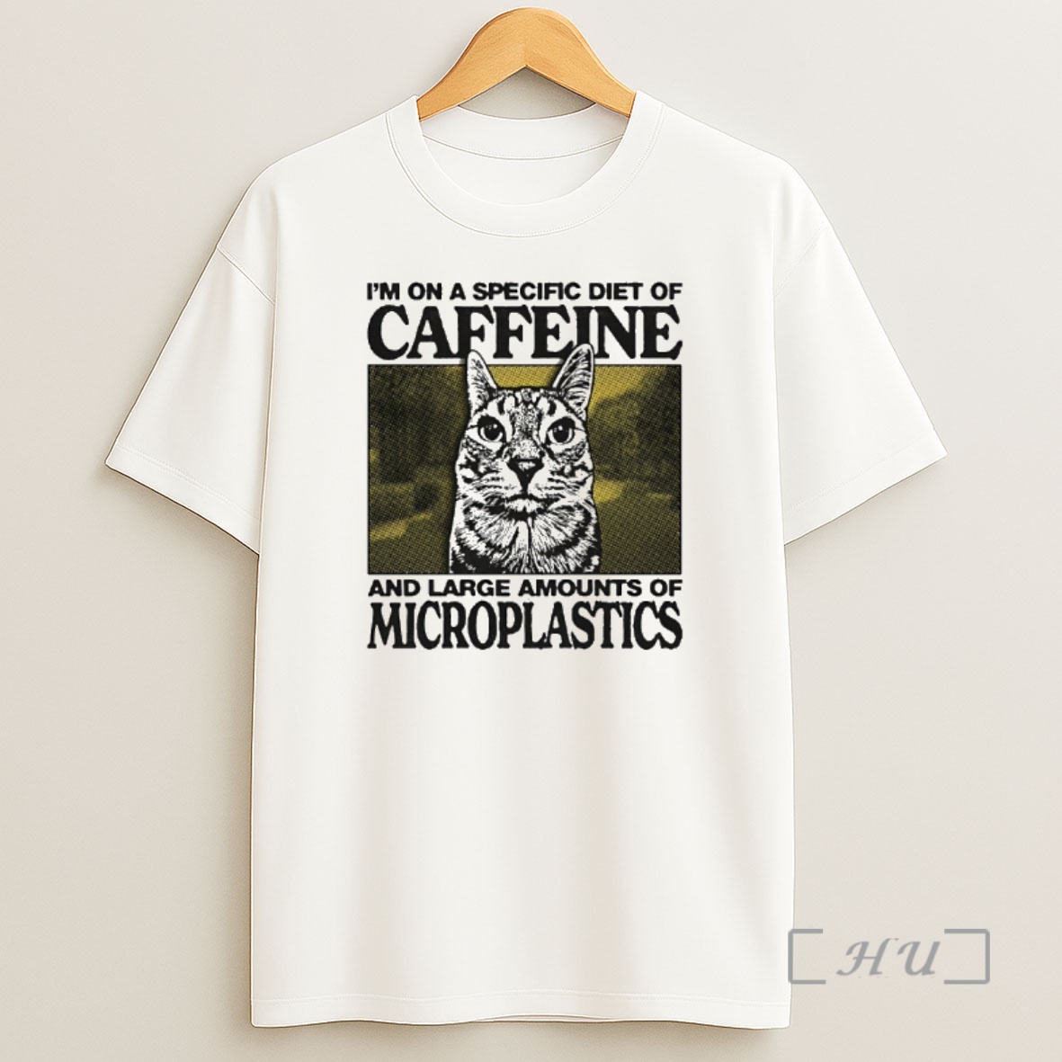 Officials Cat Im On A Specific Diet Of Caffeine And Large Amounts Of Microplastics Premium Shirt Sweatshirt Tee