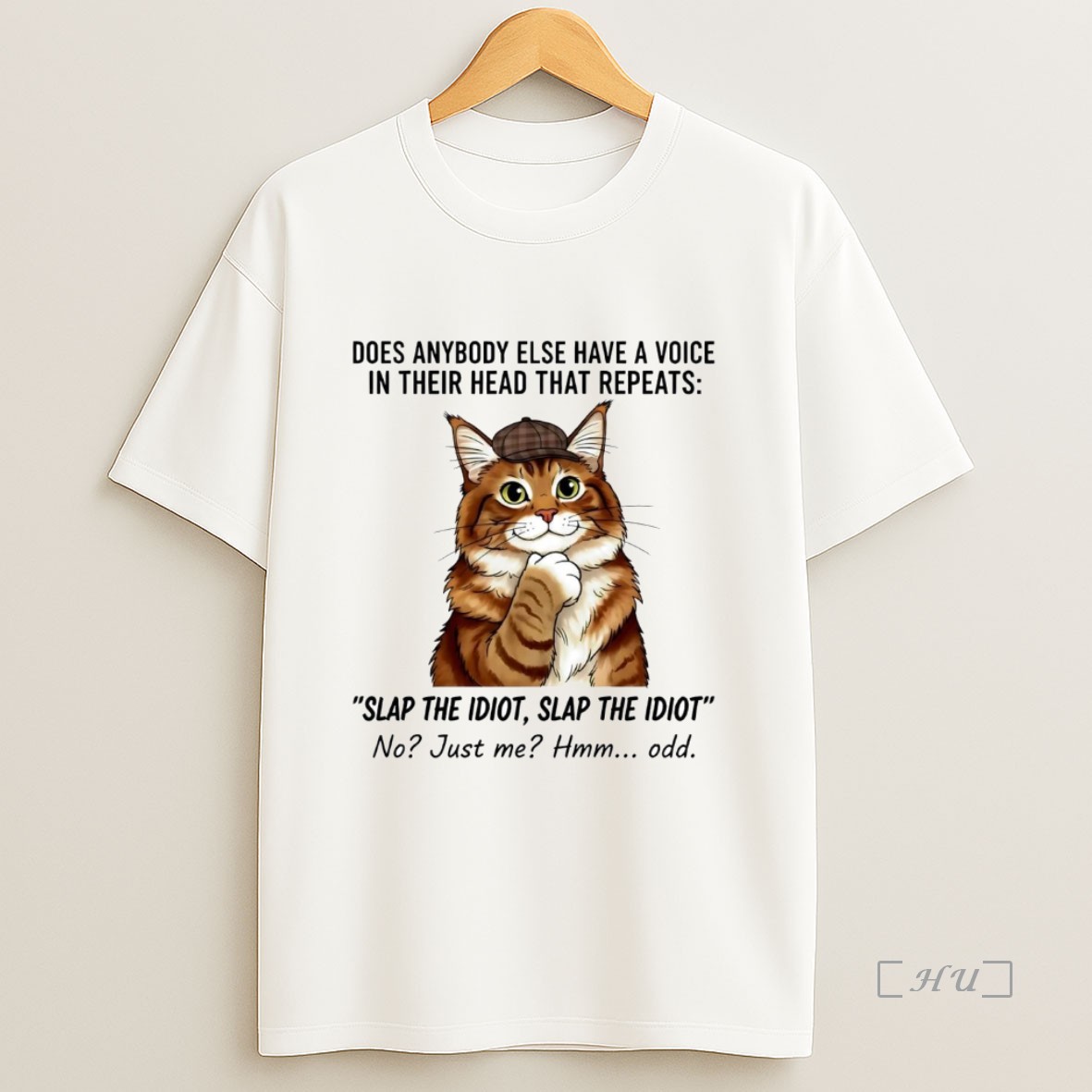 Officials Cat Does Anybody Else Have A Voice In Their Head That Repeats Premium Shirt Sweatshirt Tee
