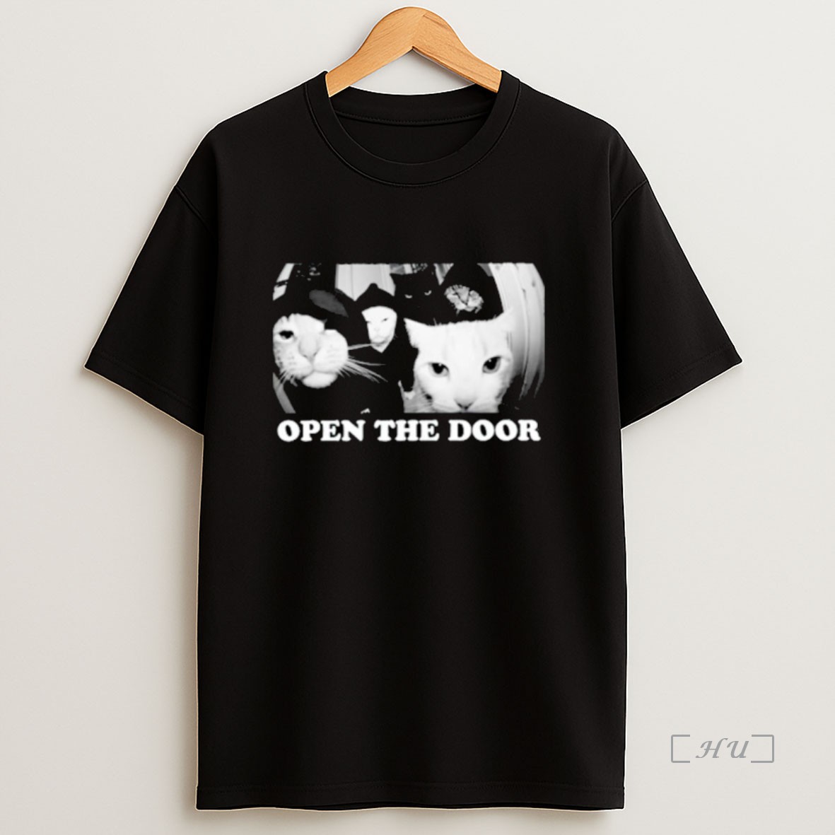 Officials Cat Gang Open The Door Ornaments Premium Shirt Sweatshirt Tee