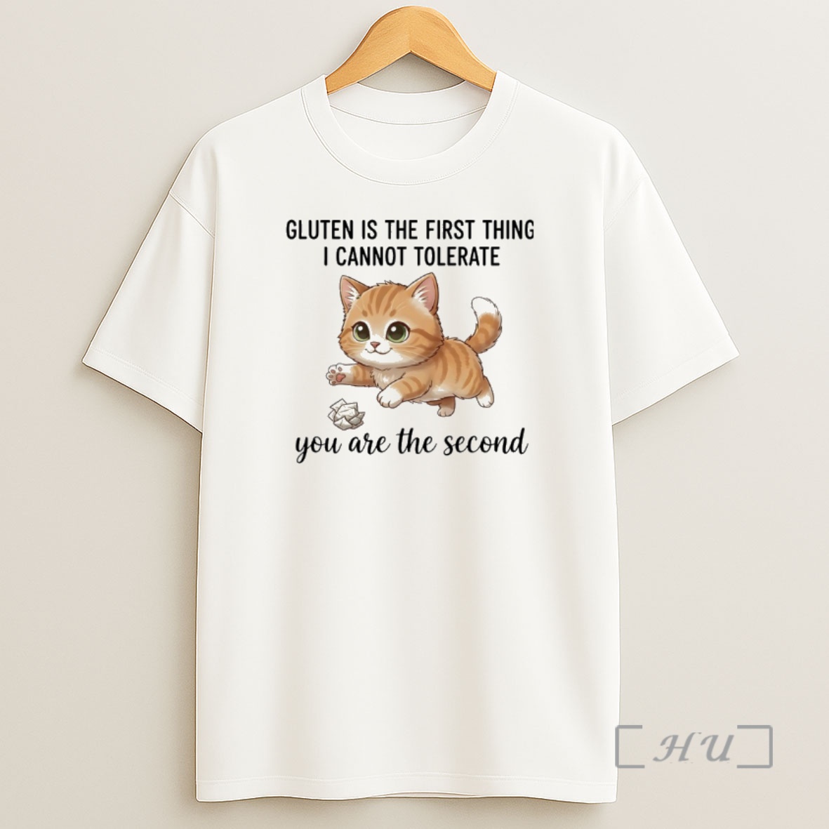 Officials Cat Gluten Is The First Thing I Cannot Tolerate You Are The Second Premium Shirt Sweatshirt Tee