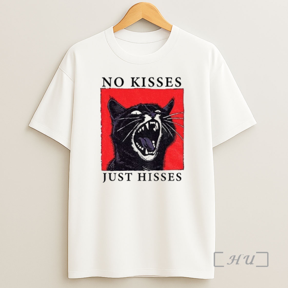 Officials Cat Hisses Funny No Kisses Just Hisses Premium Shirt Sweatshirt Tee