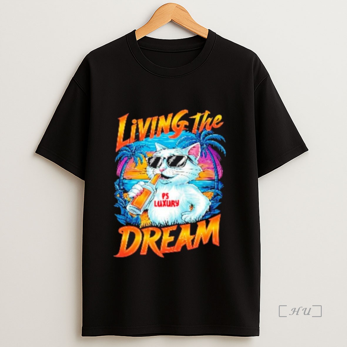Officials Cat Living The Dream Premium Shirt Sweatshirt Tee