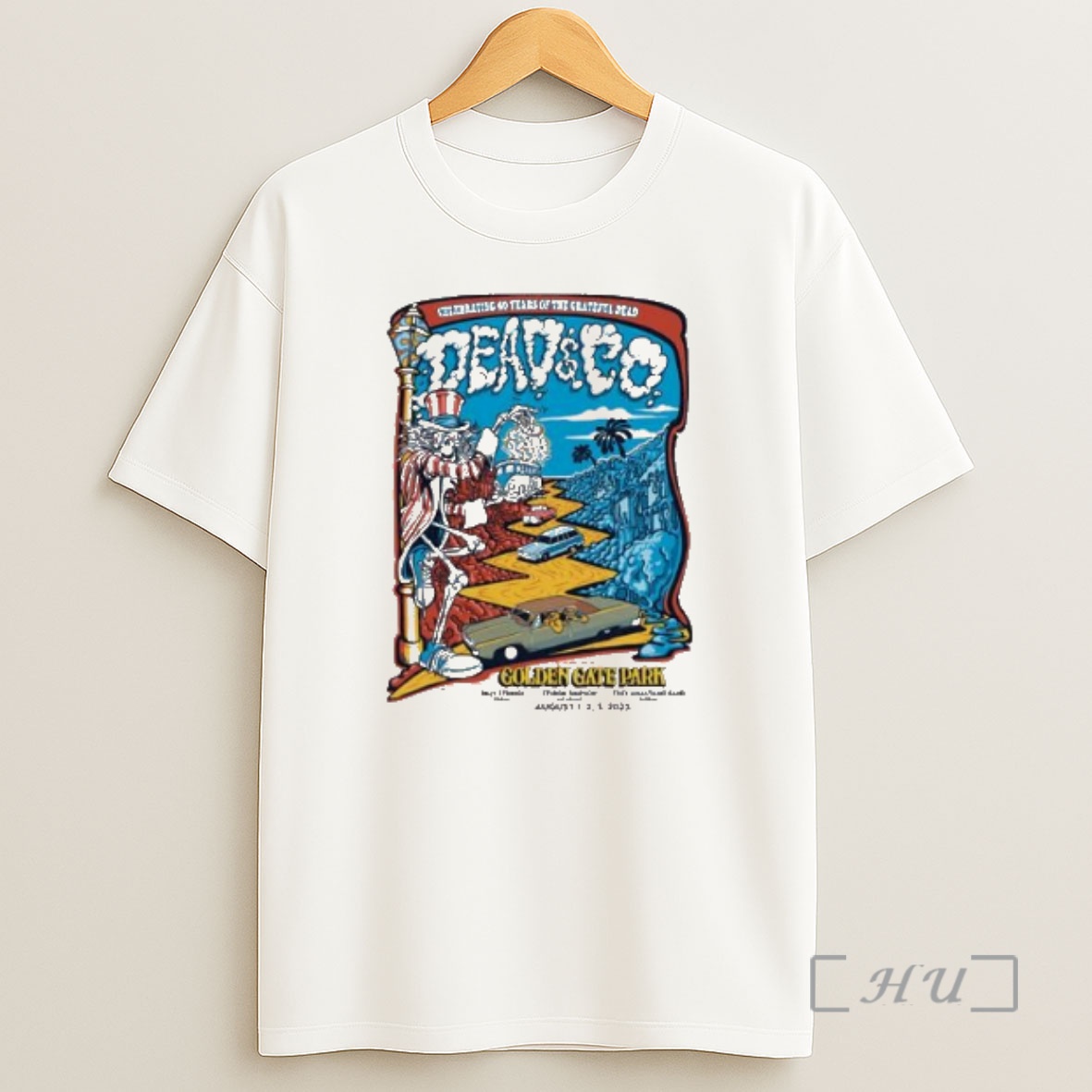 Officials Celebrating 60 Years Of The Grateful Dead Premium Shirt Sweatshirt Tee