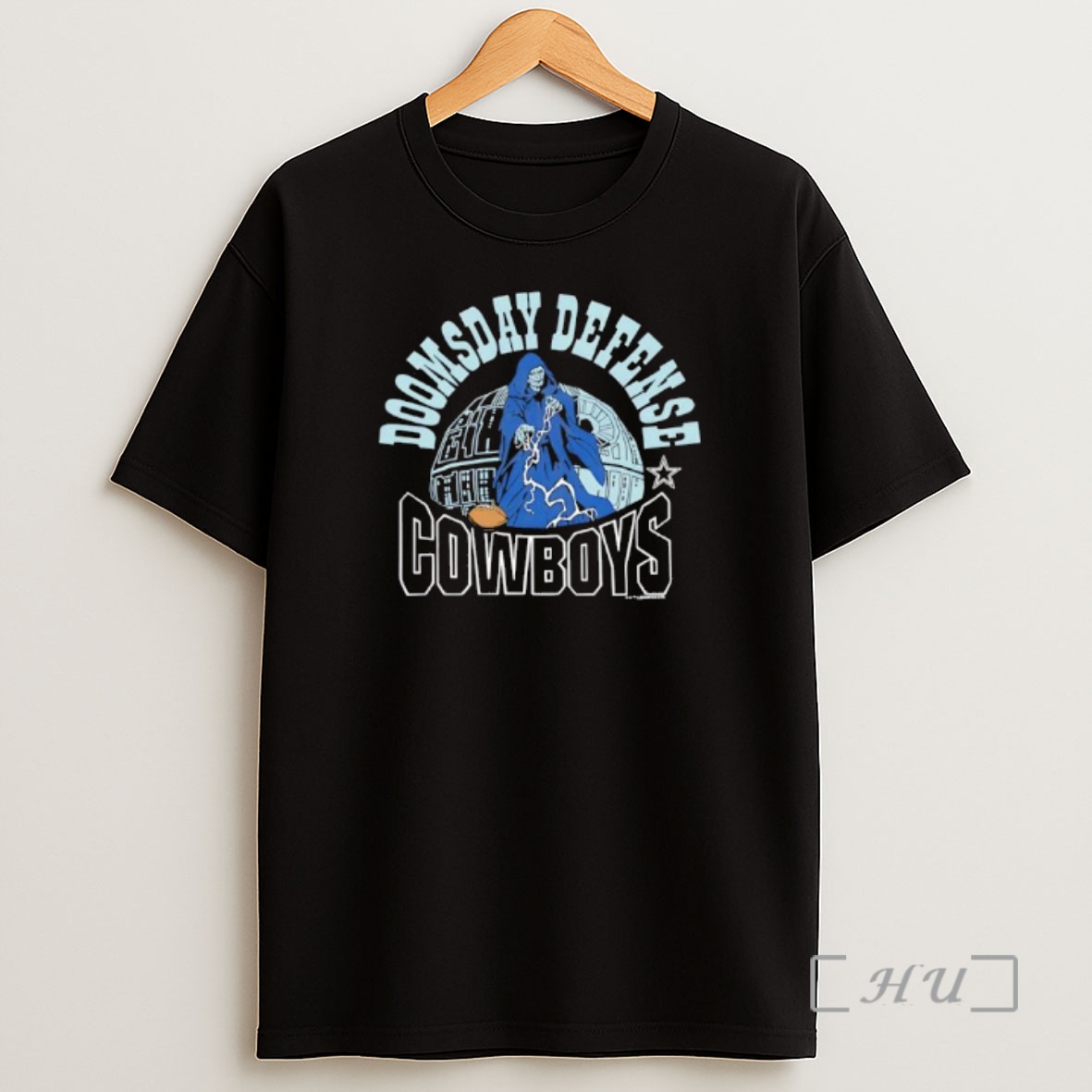 Officials Charcoal Dallas Cowboys Star Wars Doomsday Defense Premium Shirt Sweatshirt Tee