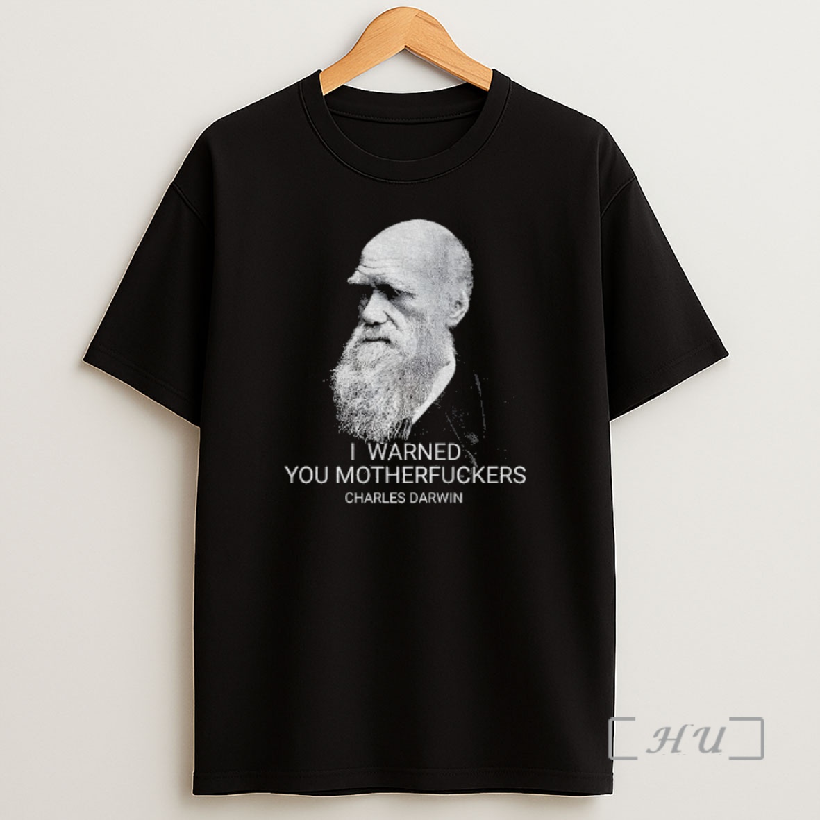 Officials Charles Darwin Big Face I Warned You Motherfuckers Vintage Premium Shirt Sweatshirt Tee