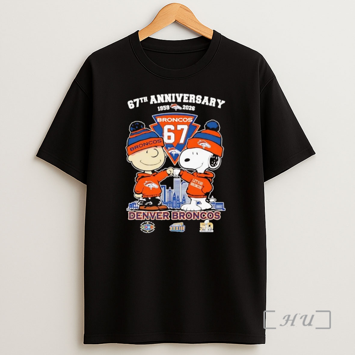 Officials Charlie Brown Snoopy Denver Broncos 67th Anniversary 1959 2026 Premium Shirt Sweatshirt Tee