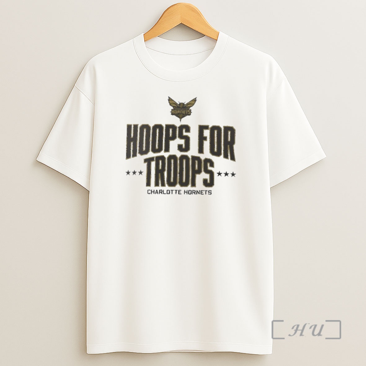 Officials Charlotte Hornets Nba Hoops For Troops Premium Shirt Sweatshirt Tee