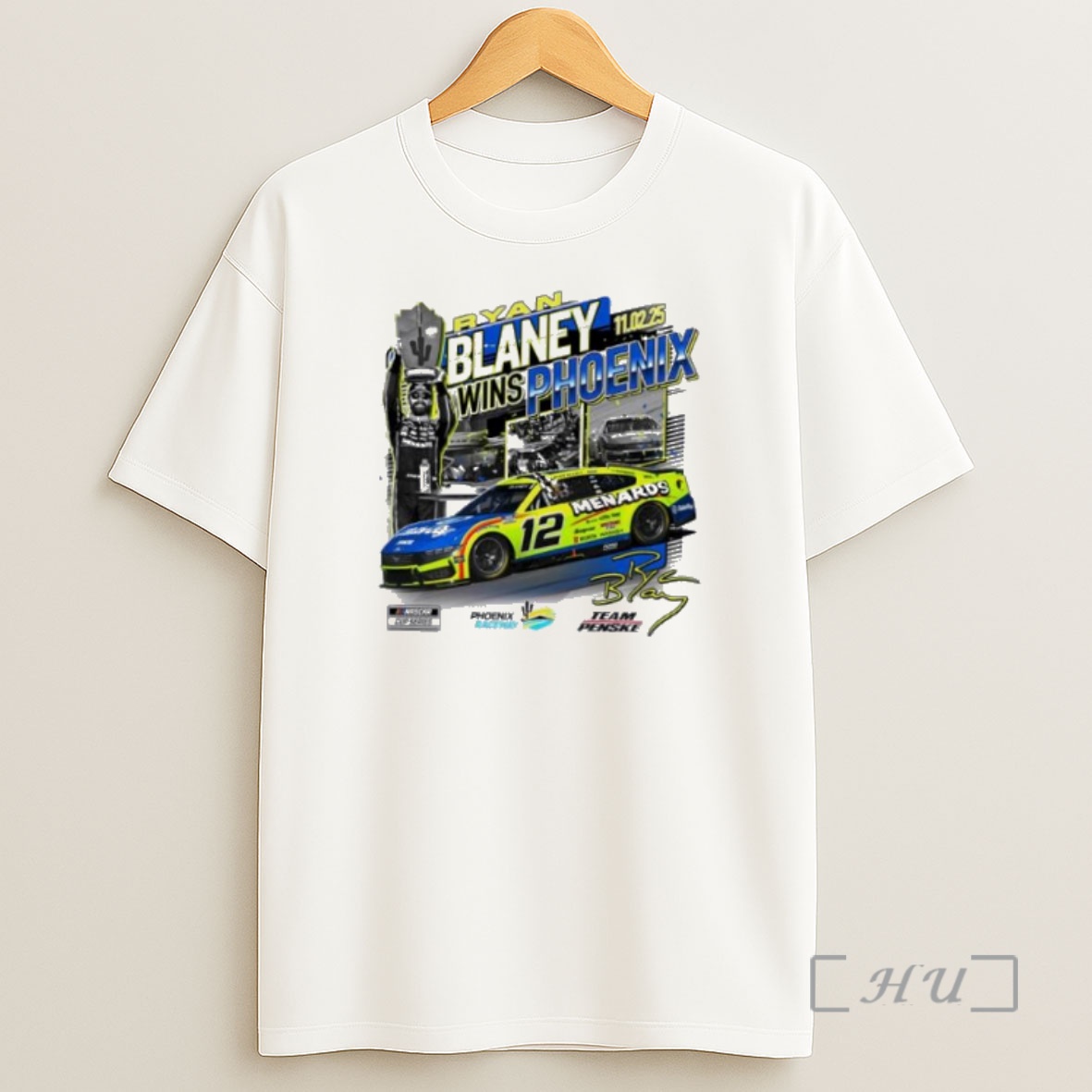 Officials Checkered Flag Sports Ryan Blaney 2025 Nascar Cup Series Championship Race Winner Premium Shirt Sweatshirt Tee