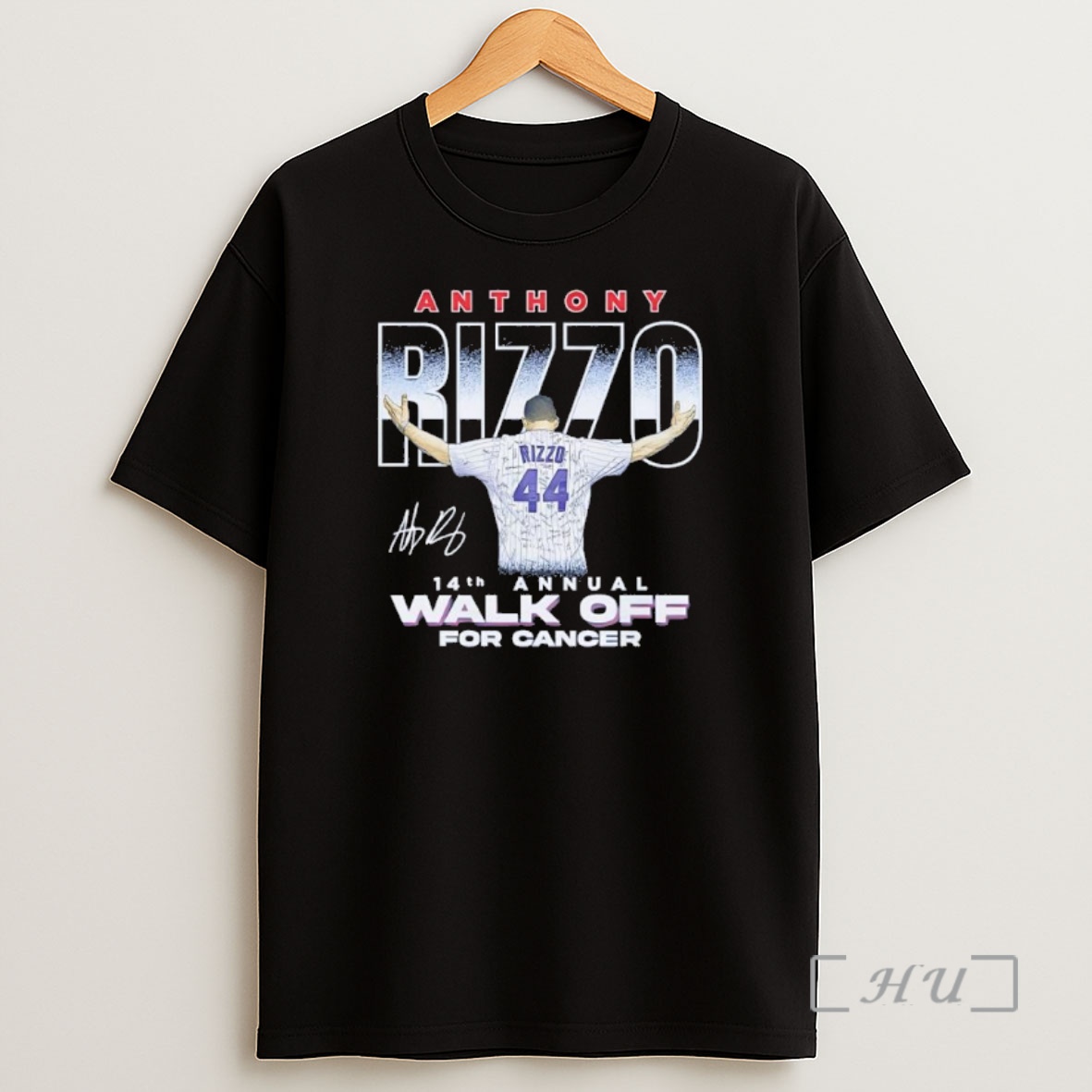 Officials Chicago Anthony Rizzo 14th Annual Walk Off For Cancer Signature Premium Shirt Sweatshirt Tee