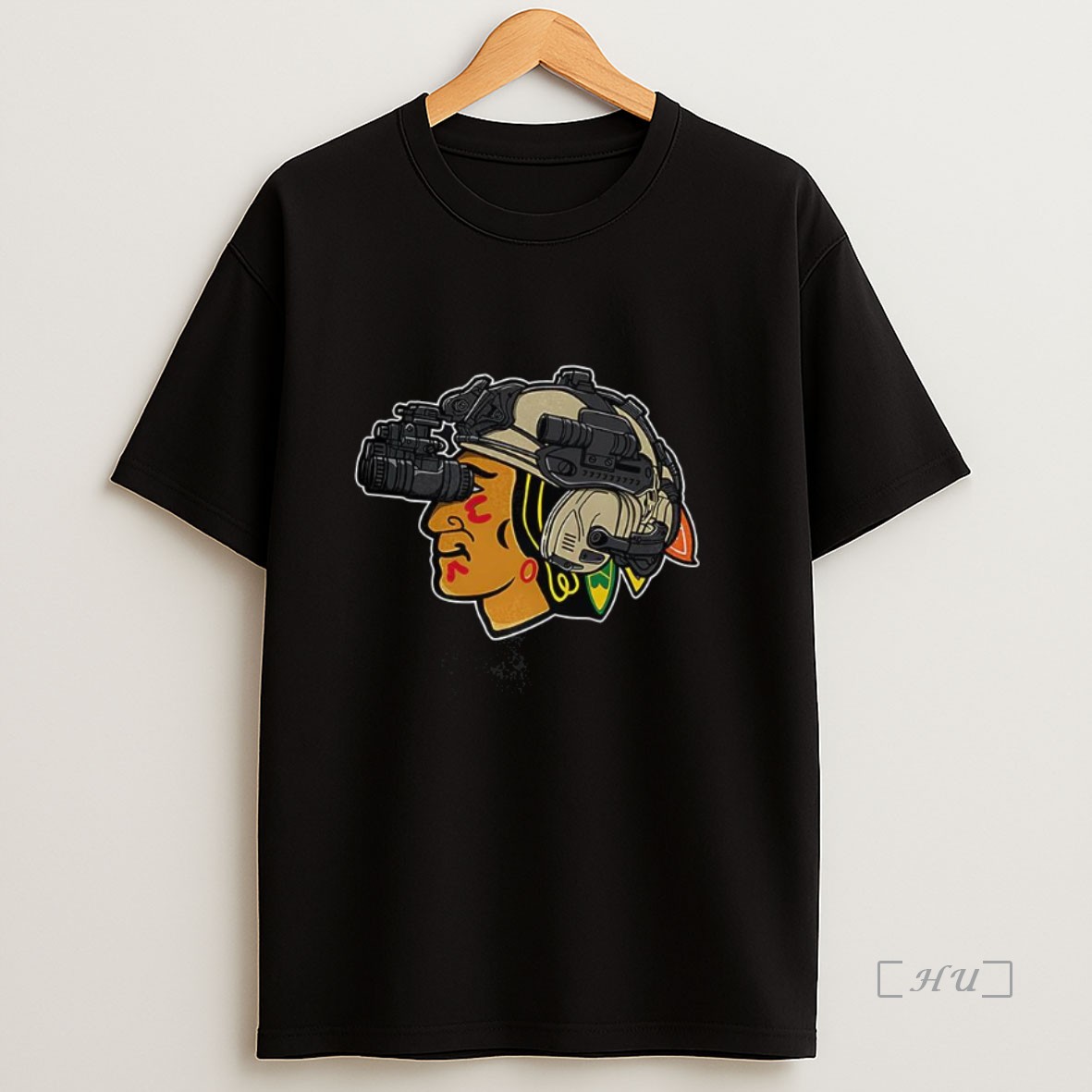 Officials Chicago Blackhawks Hockey Soldier Logo Premium Shirt Sweatshirt Tee
