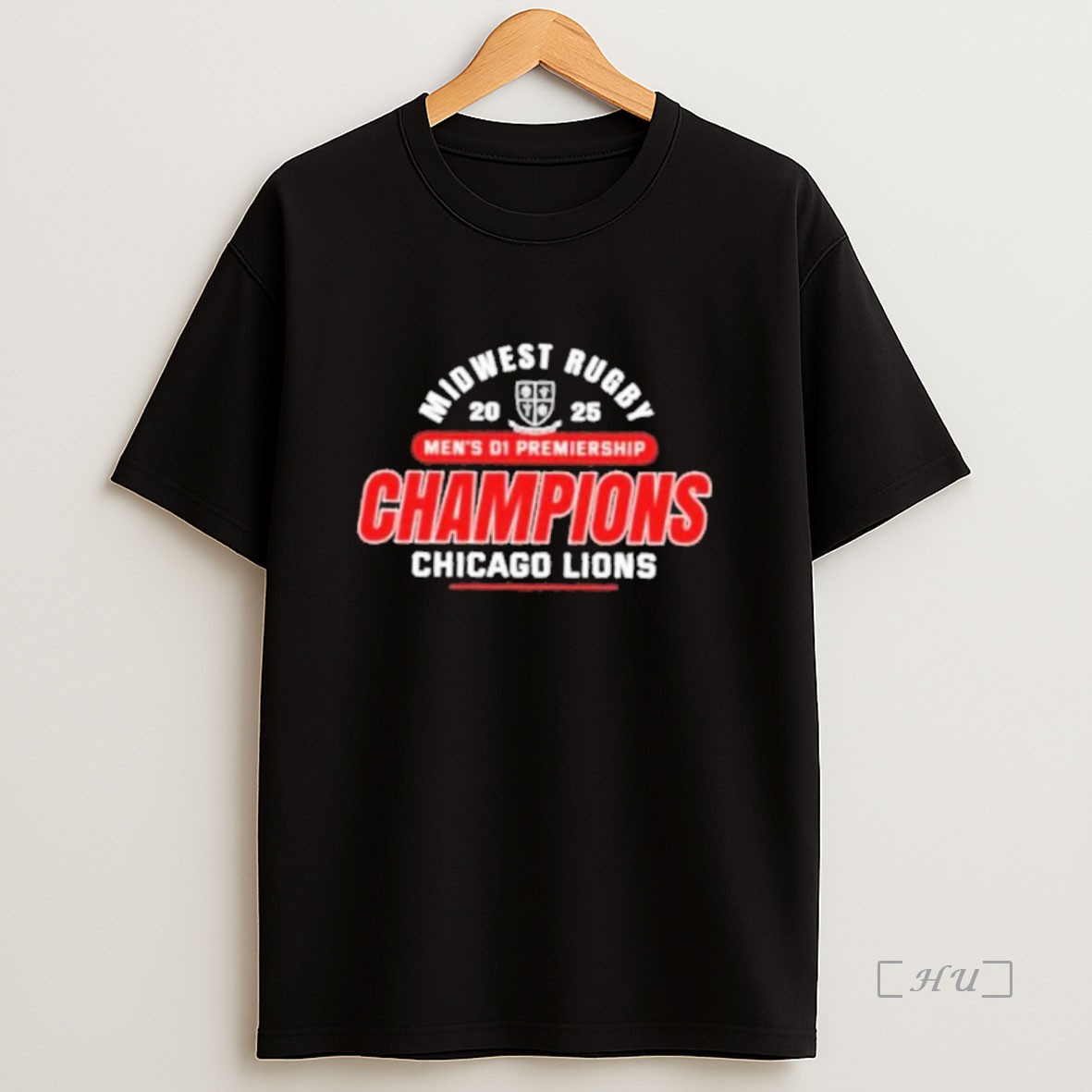 Officials Chicago Lions 2025 Midwest Rugby Mens D1 Premiership Champions Premium Shirt Sweatshirt Tee