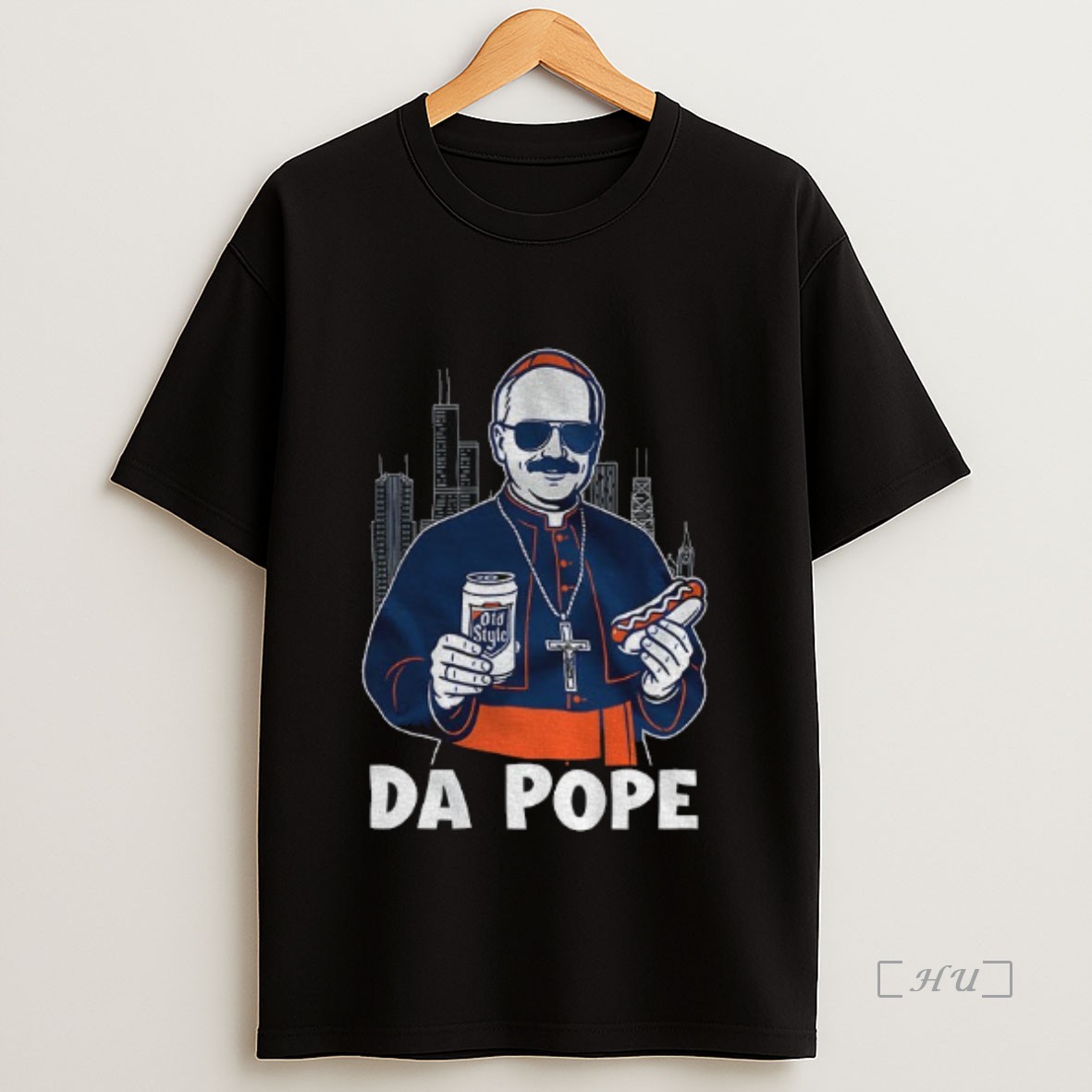 Officials Chicago Pope Leo Xiv Da Pope Chicago Bears Nfl Football 2025 Premium Shirt Sweatshirt Tee