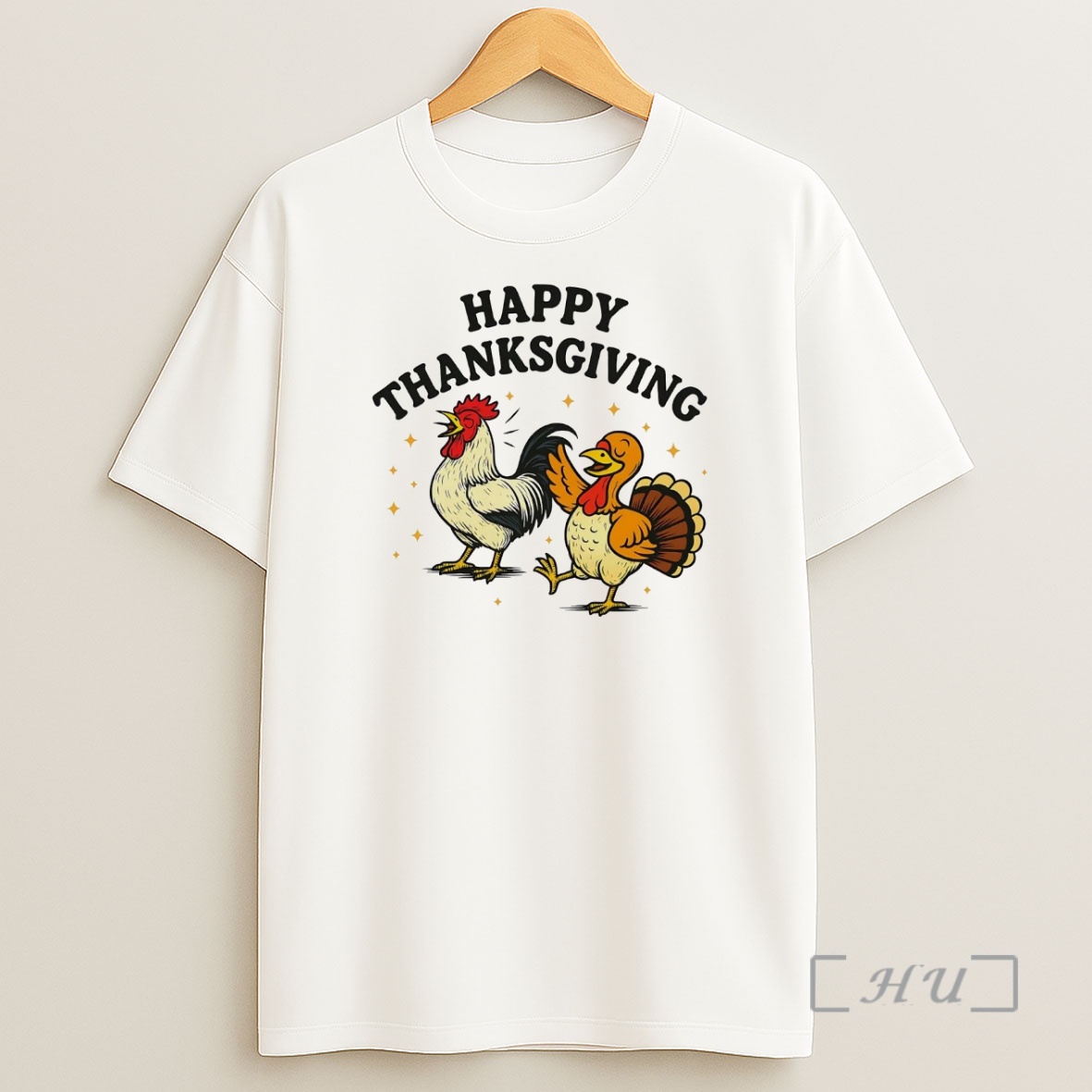 Officials Chicken And Turkey Happy Thanksgiving Premium Shirt Sweatshirt Tee