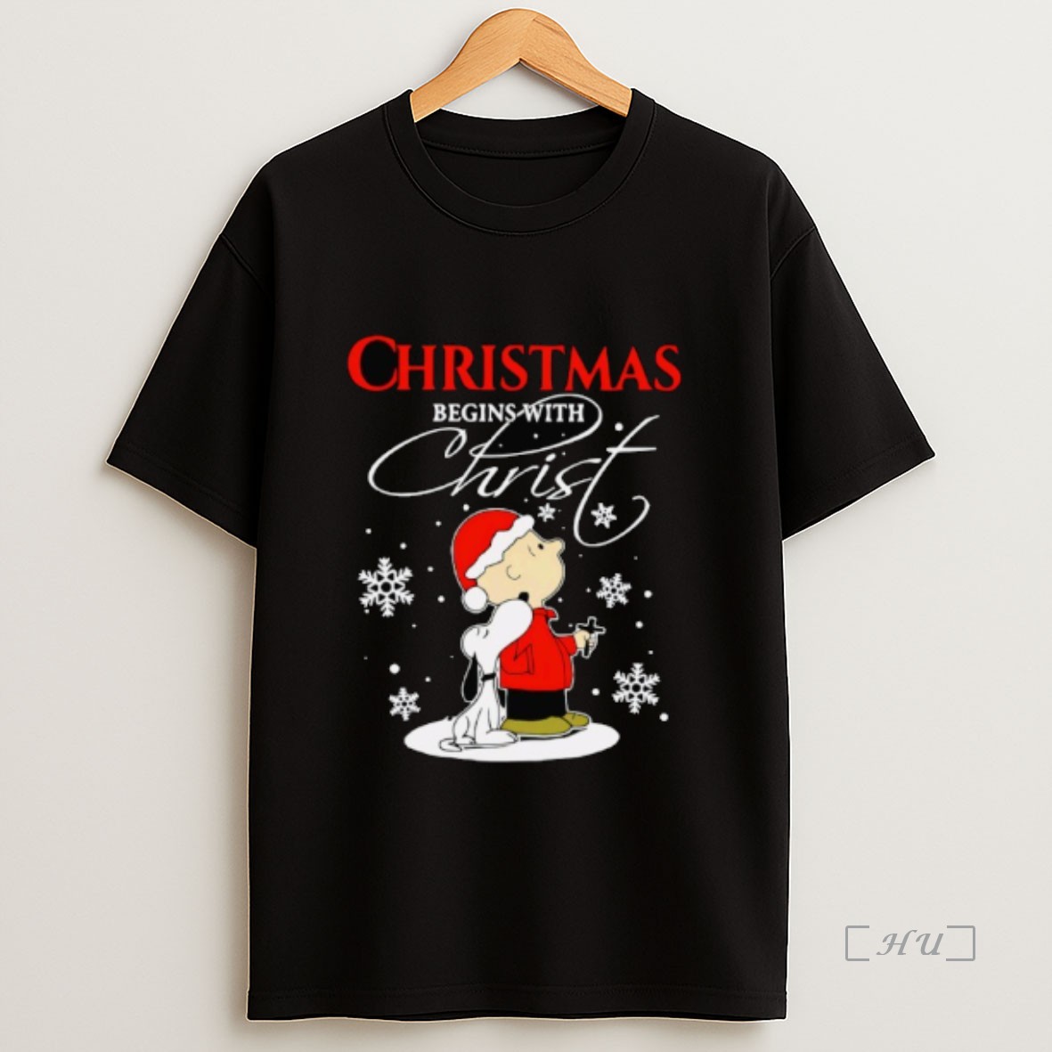 Officials Christmas Begin With Christ Snoopy Charlie Brown Premium Shirt Sweatshirt Tee