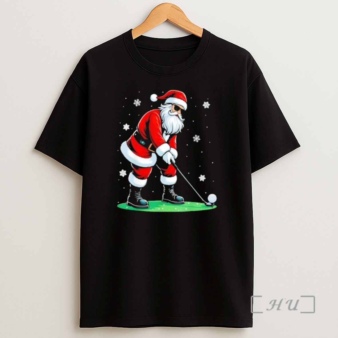 Officials Christmas Golf Santa Golfer Premium Shirt Sweatshirt Tee