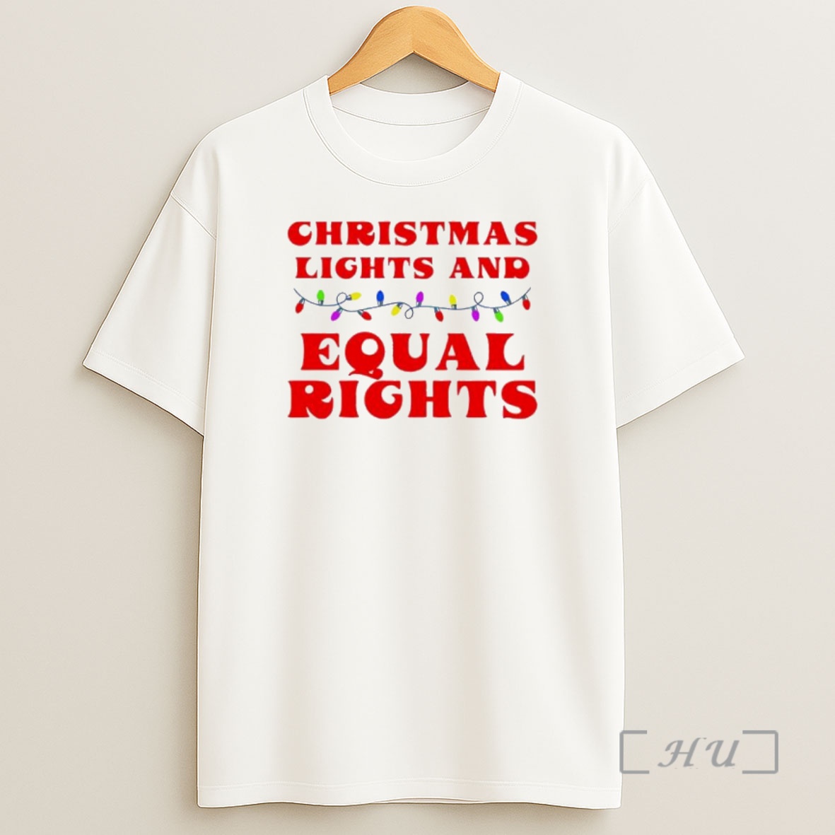 Officials Christmas Lights And Equal Rights Premium Shirt Sweatshirt Tee