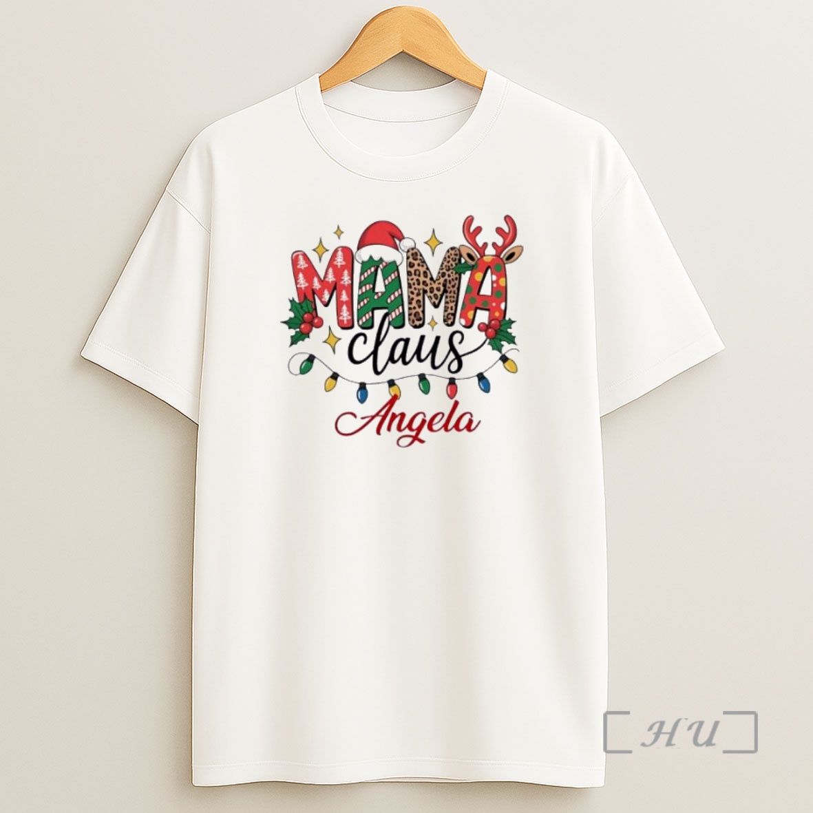 Officials Christmas Mama Claus 2025 Personalized Ornaments White Premium Shirt Sweatshirt Tee