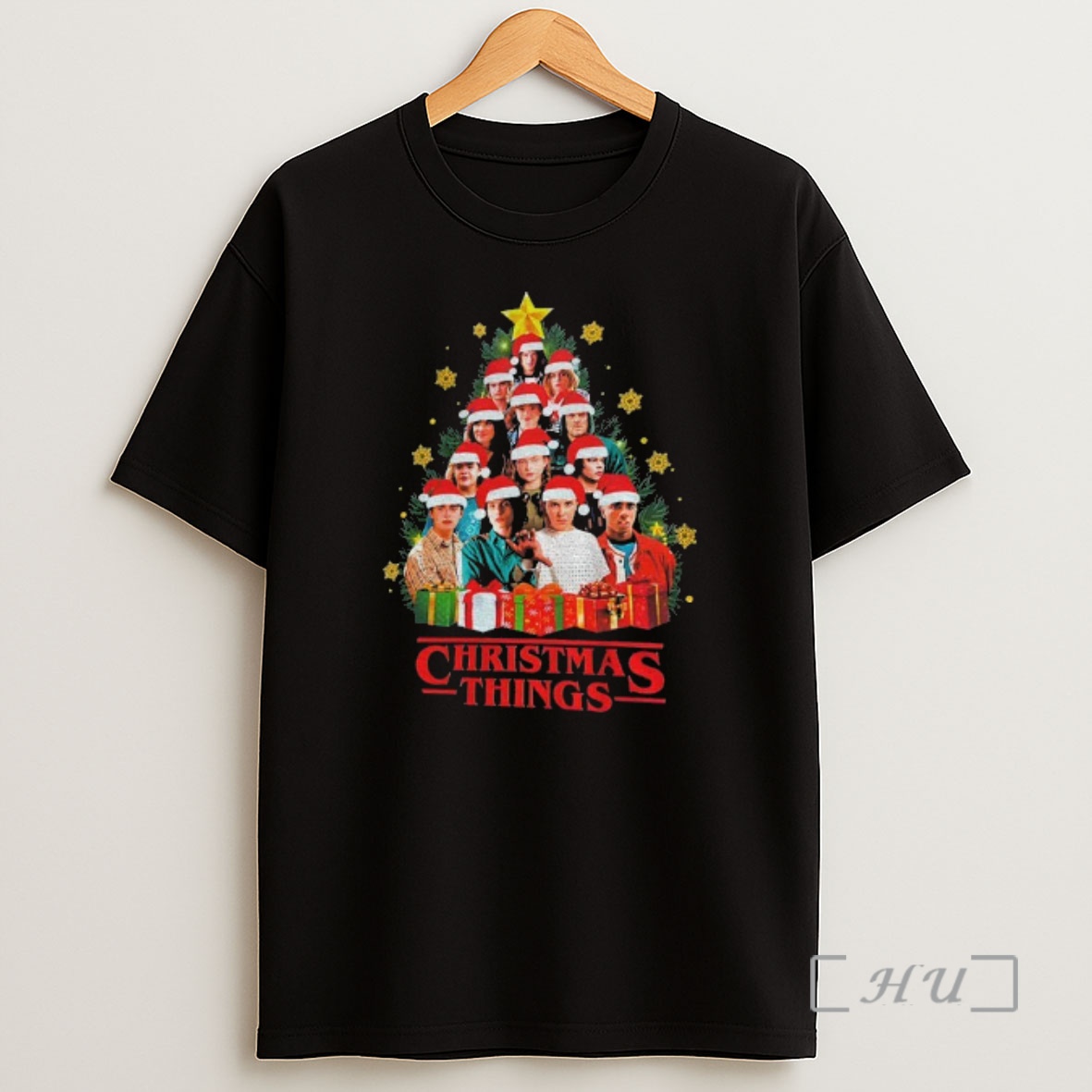 Officials Christmas Things All I Want For This Christmas Is This Stranger Things Premium Shirt Sweatshirt Tee