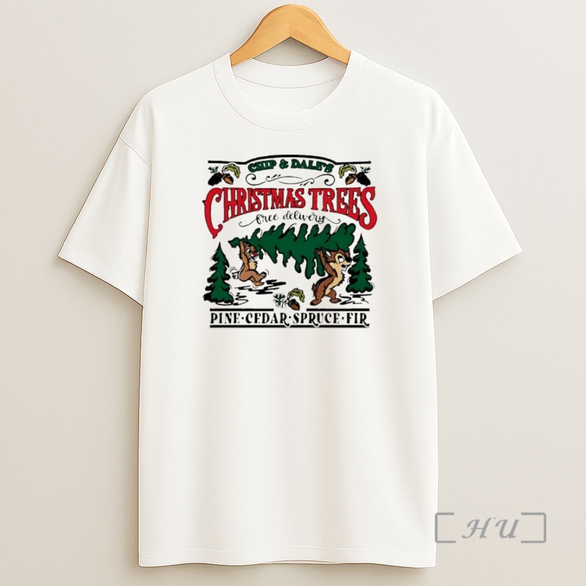 Officials Christmas Trees Free Delivery Pine Cedar Spruce Fir Premium Shirt Sweatshirt Tee