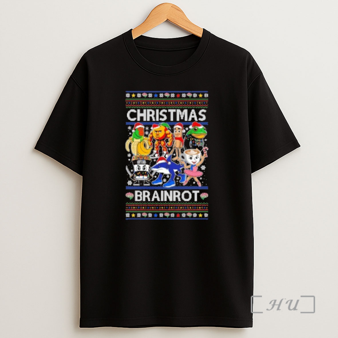 Officials Christmas Brainrot Ugly Christmas Sweat Premium Shirt Sweatshirt Tee