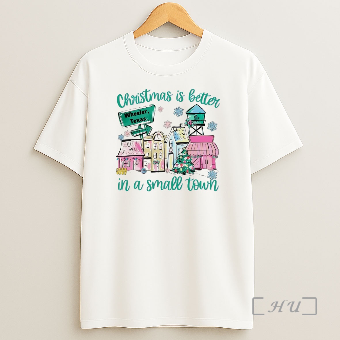 Officials Christmas Is Better In A Small Town Premium Shirt Sweatshirt Tee