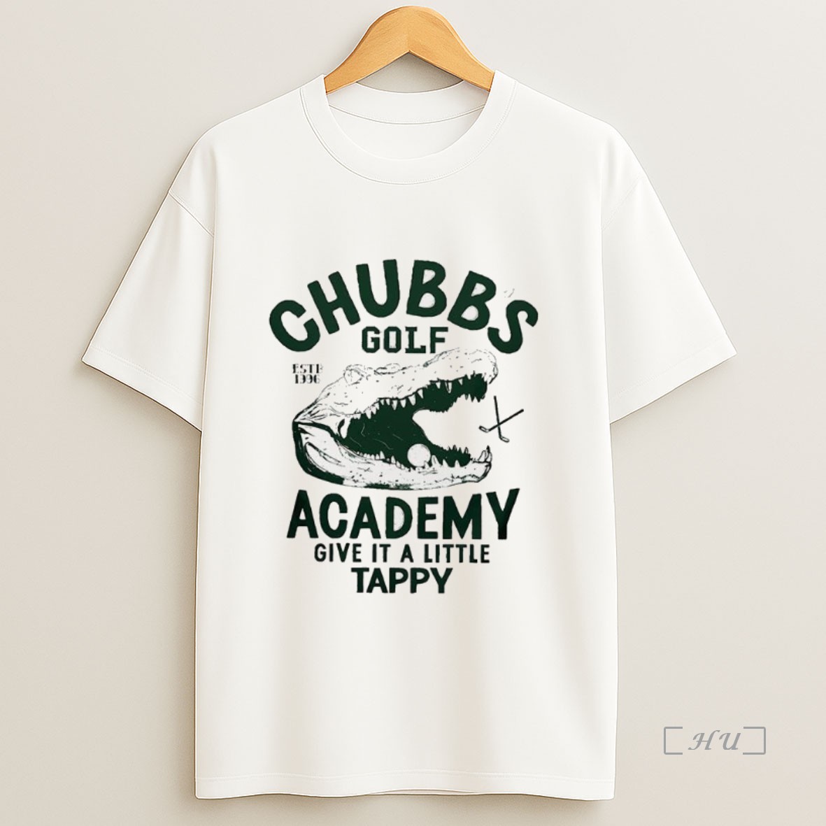 Officials Chubbs Golf Academy Give It A Little Tappy Est 1996 Logo Premium Shirt Sweatshirt Tee