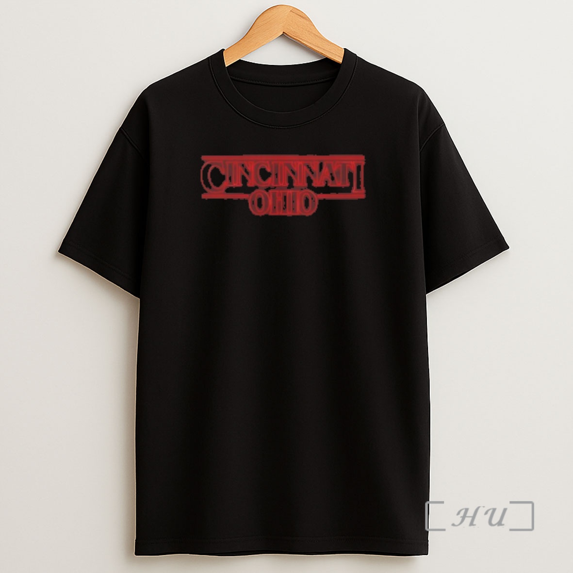 Officials Cincinnati Ohio Stranger Things Logo Parody Premium Shirt Sweatshirt Tee