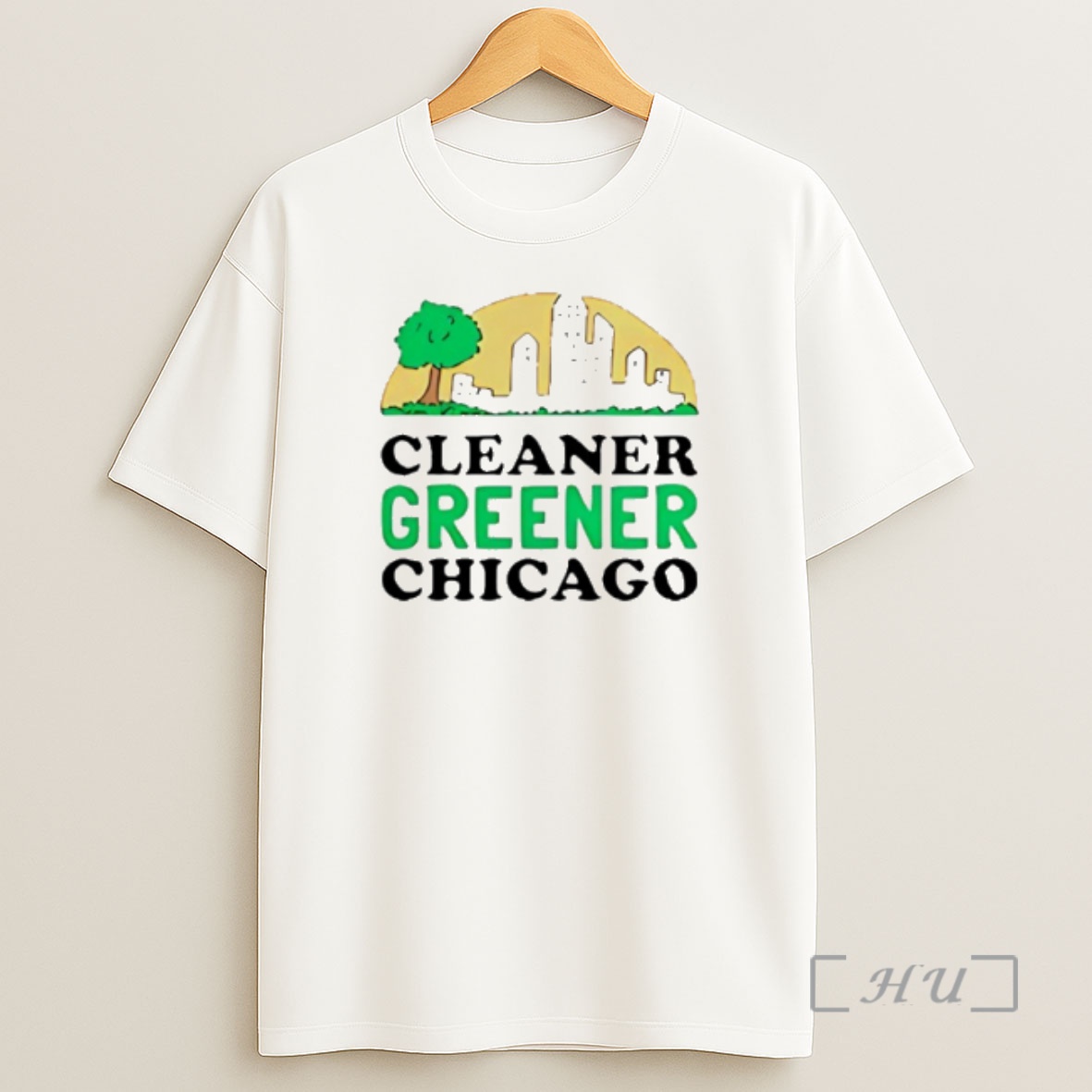 Officials Cleaner Greener Chicago Premium Shirt Sweatshirt Tee