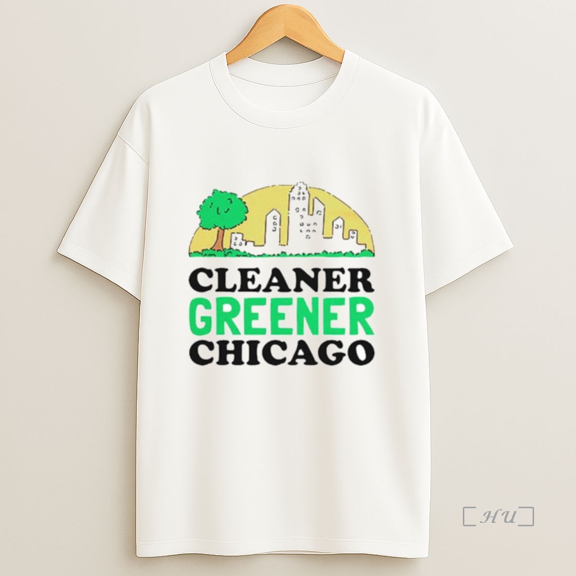 Officials Cleaner Greener Chicago Ornaments Premium Shirt Sweatshirt Tee