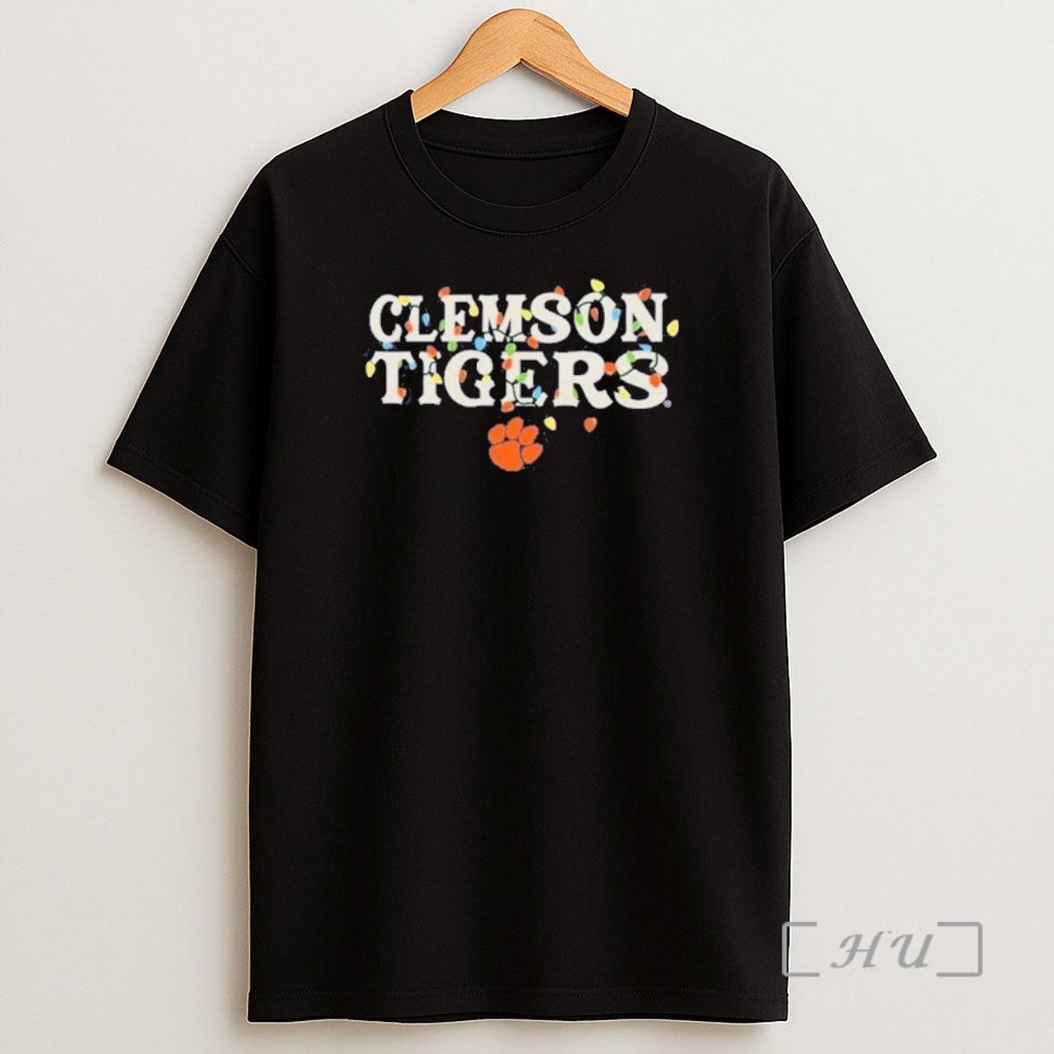 Officials Clemson Tigers String Lights Christmas Premium Shirt Sweatshirt Tee