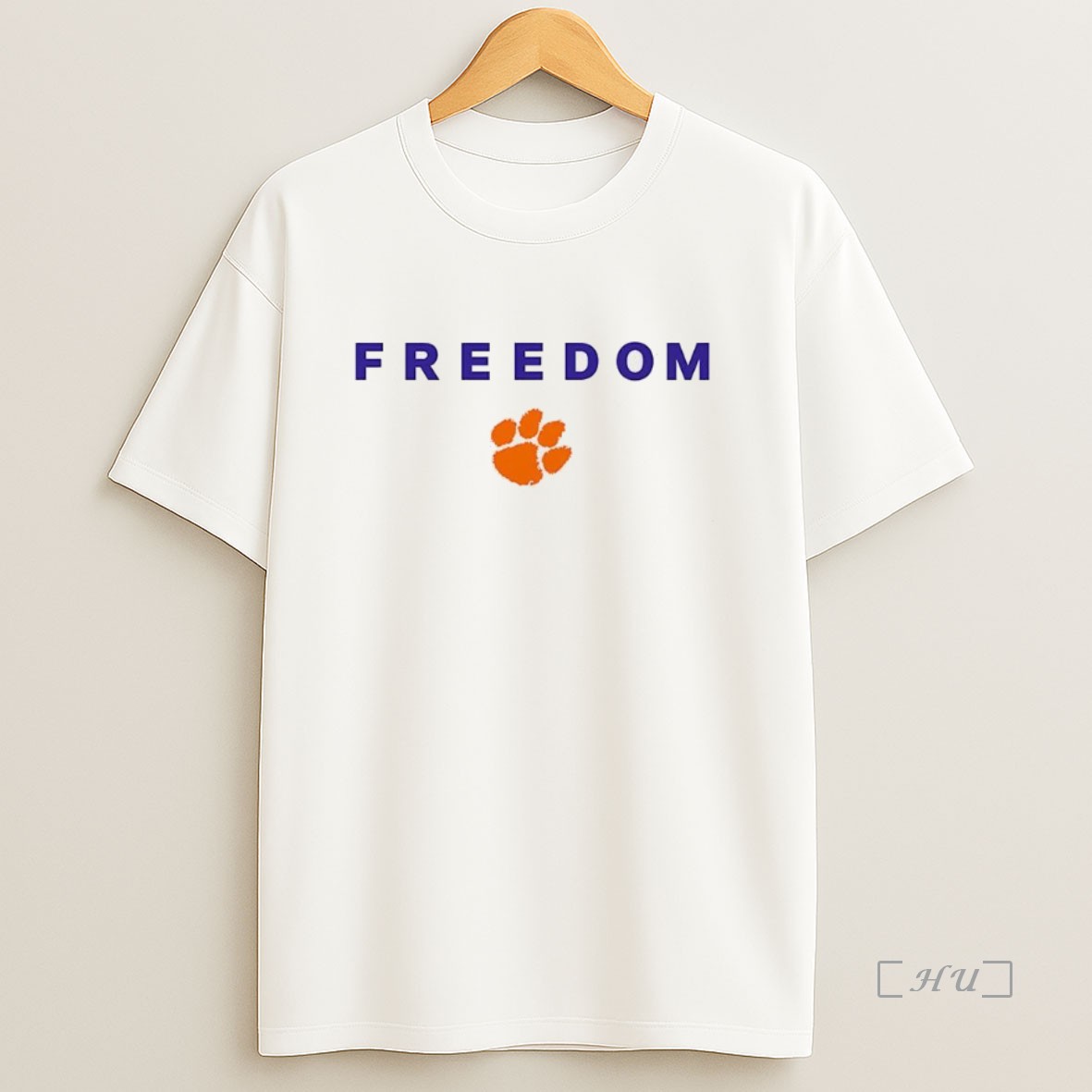 Officials Clemson Tigers Football Freedom Logo Premium Shirt Sweatshirt Tee