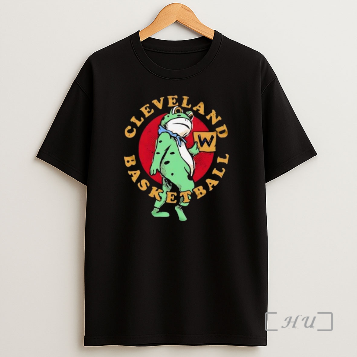 Officials Cleveland Basketball Green Frog In Disguise Retro Premium Shirt Sweatshirt Tee