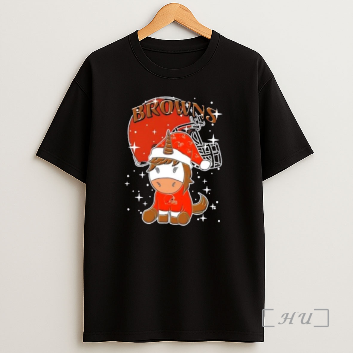 Officials Cleveland Browns Football X Unicorn Merry Christmas Premium Shirt Sweatshirt Tee