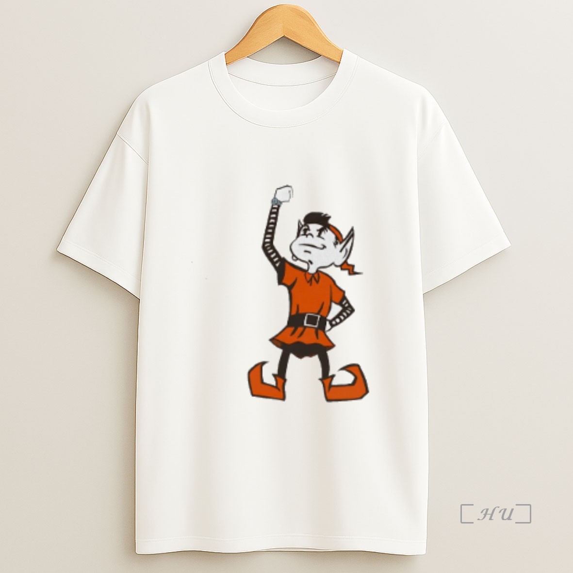 Officials Cleveland Browns Wrist Up Elf Christmas Premium Shirt Sweatshirt Tee
