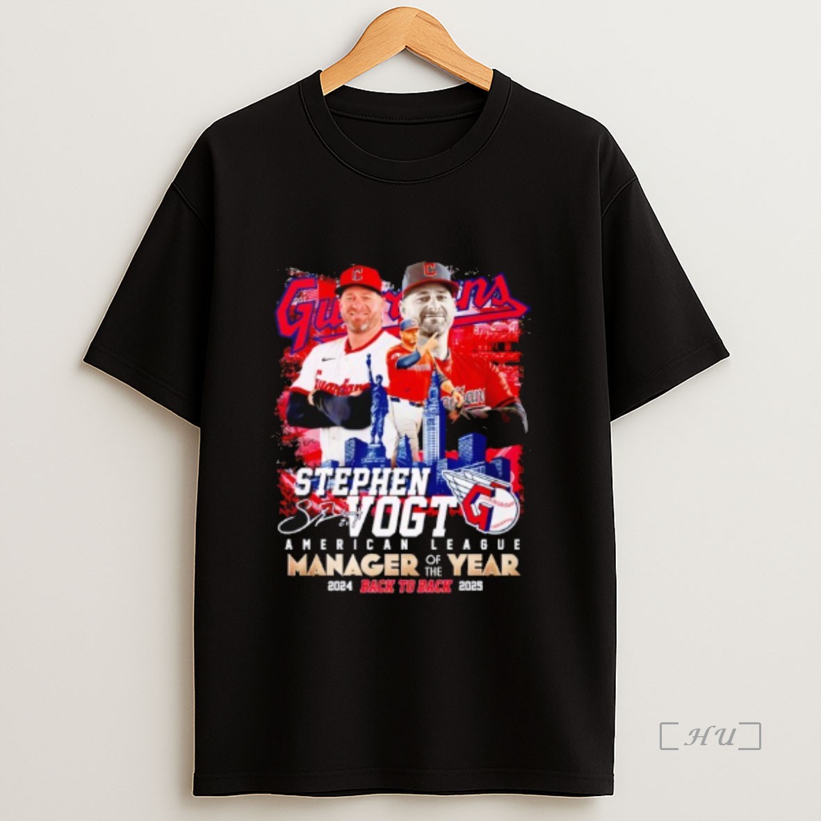 Officials Cleveland Guardians Stephen Vogt Alcs Manager Of The Year 2025 Premium Shirt Sweatshirt Tee