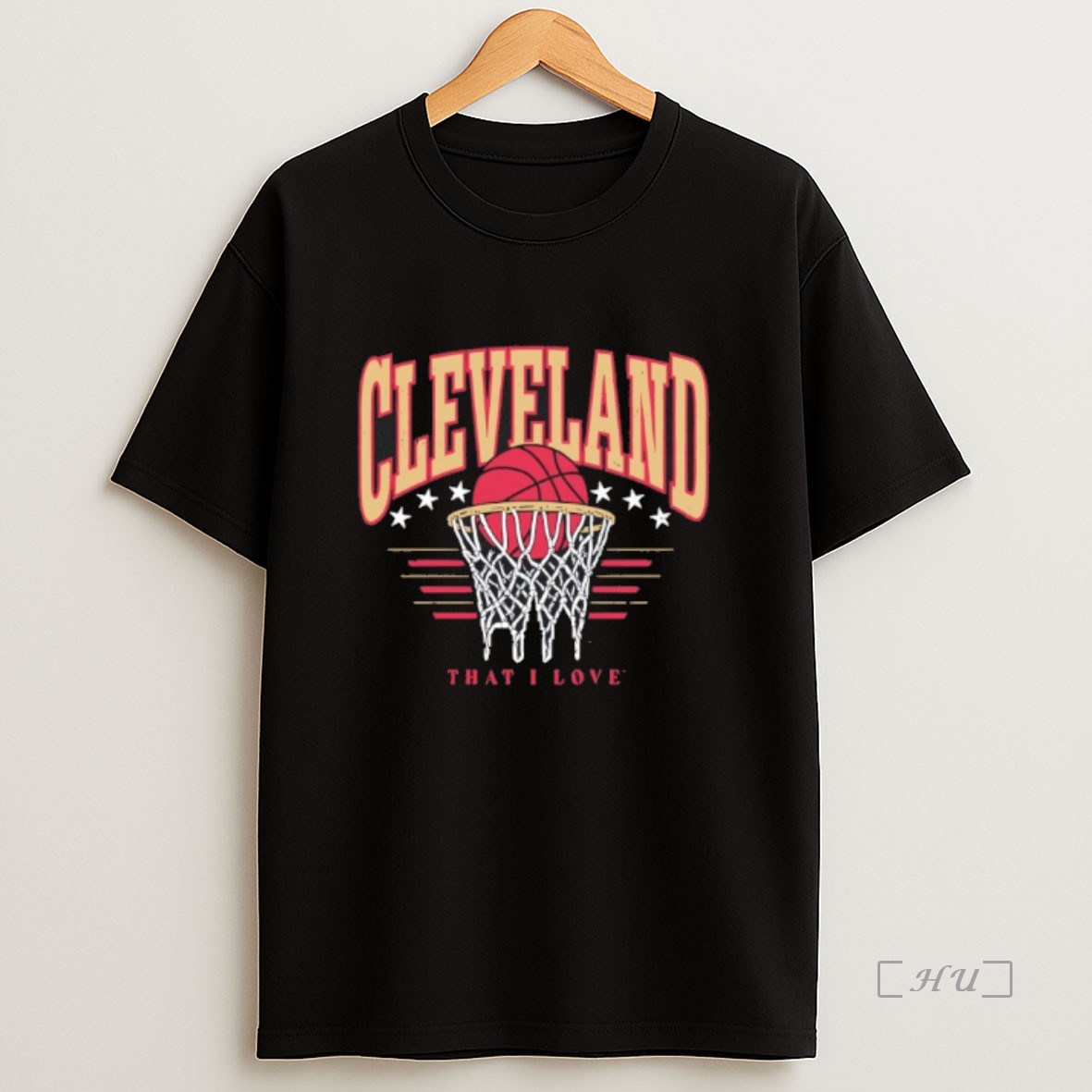 Officials Cleveland That I Love Net Skyline Premium Shirt Sweatshirt Tee