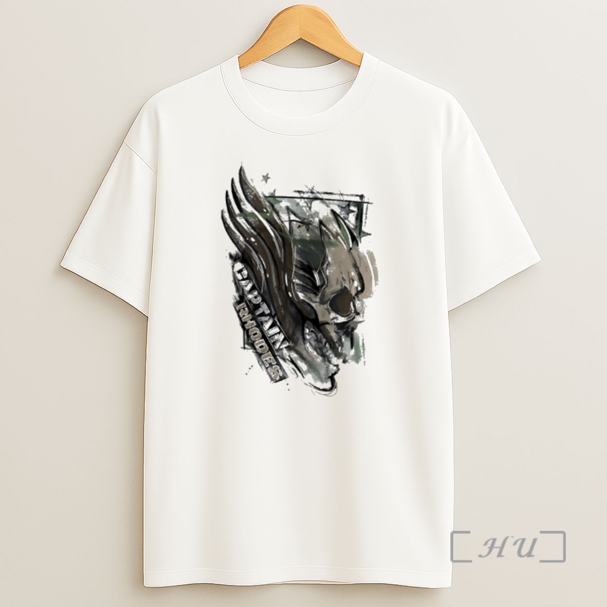 Officials Cody Rhodes Captain Rhodes Ringer Skull Premium Shirt Sweatshirt Tee