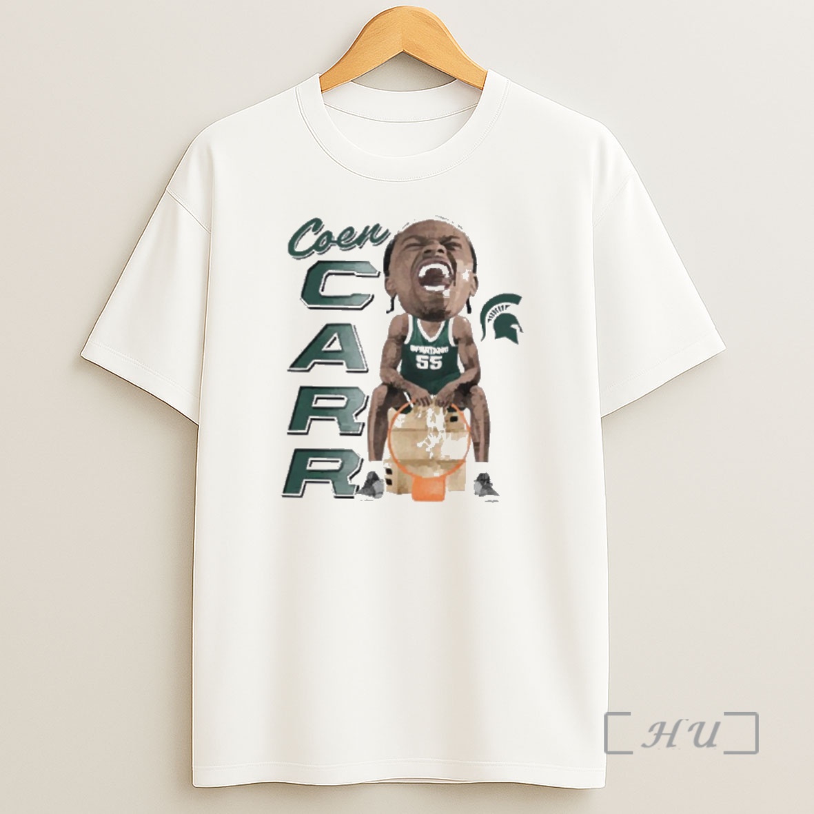 Officials Coen Carr Nba Michigan State Spartans Caricatures Premium Shirt Sweatshirt Tee