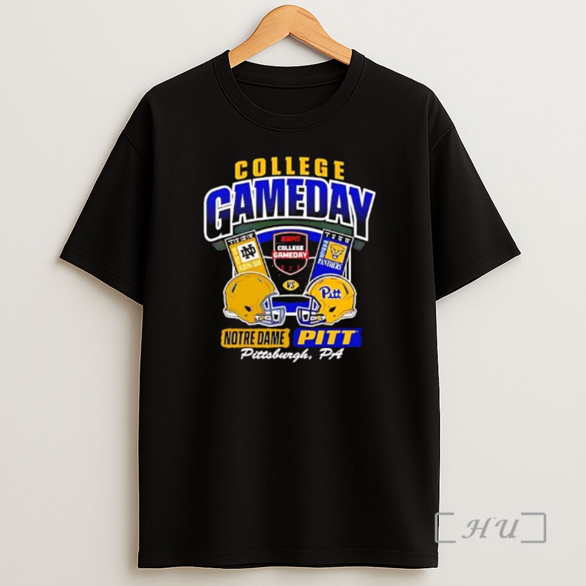 Officials College Gameday Notre Dame Vs Pitt Panthers Ticket Crew Premium Shirt Sweatshirt Tee