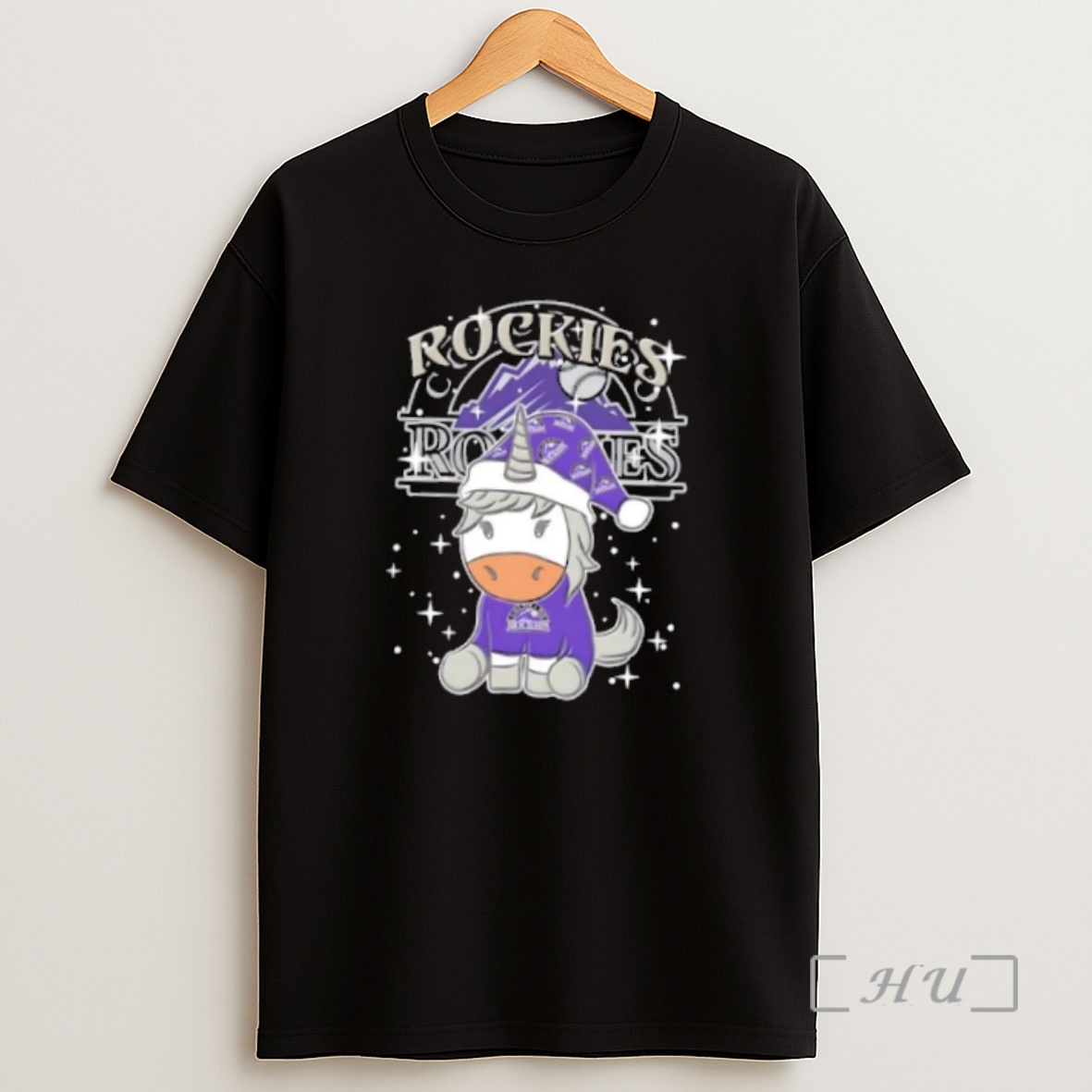 Officials Colorado Rockies Baseball X Unicorn Merry Christmas Premium Shirt Sweatshirt Tee