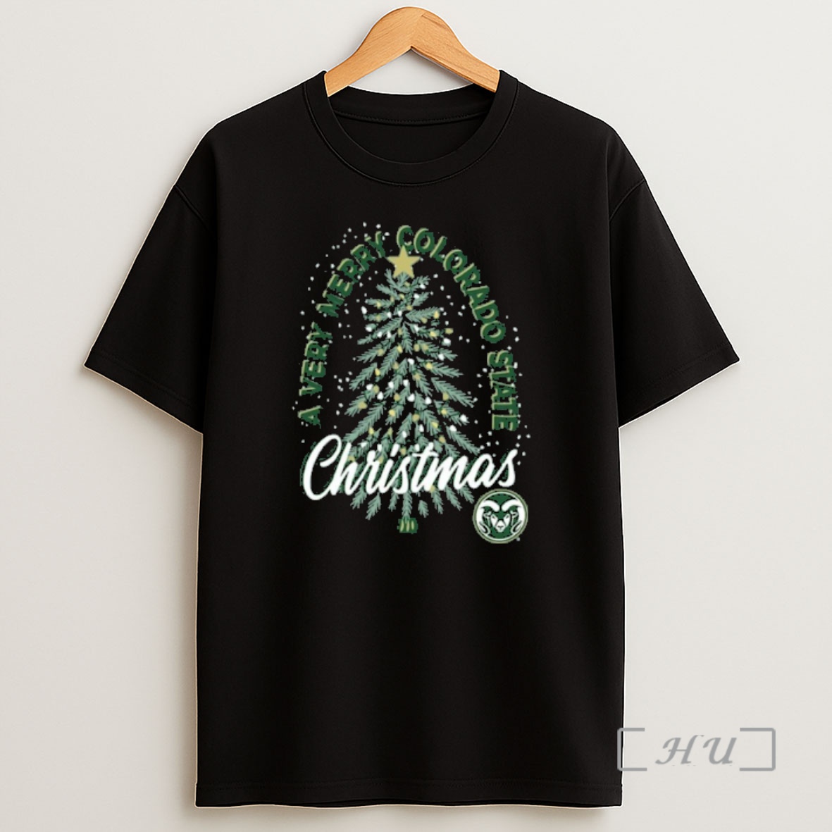 Officials Colorado State Rams Christmas Tree Holiday Premium Shirt Sweatshirt Tee