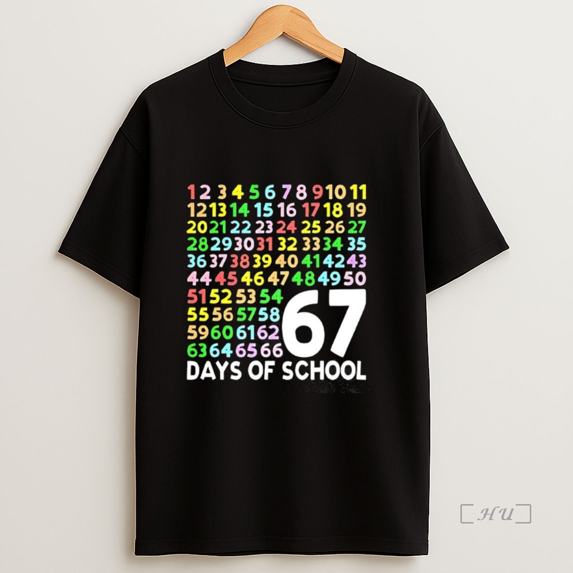 Officials Count To 67 Days Of School Six Seven Meme Premium Shirt Sweatshirt Tee