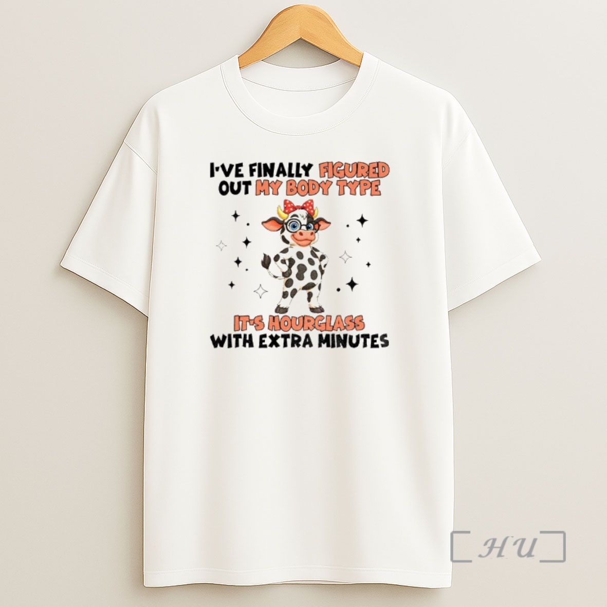Officials Cow Ive Finally Figured Out My Body Type Its Hourglass With Extra Minutes Premium Shirt Sweatshirt Tee