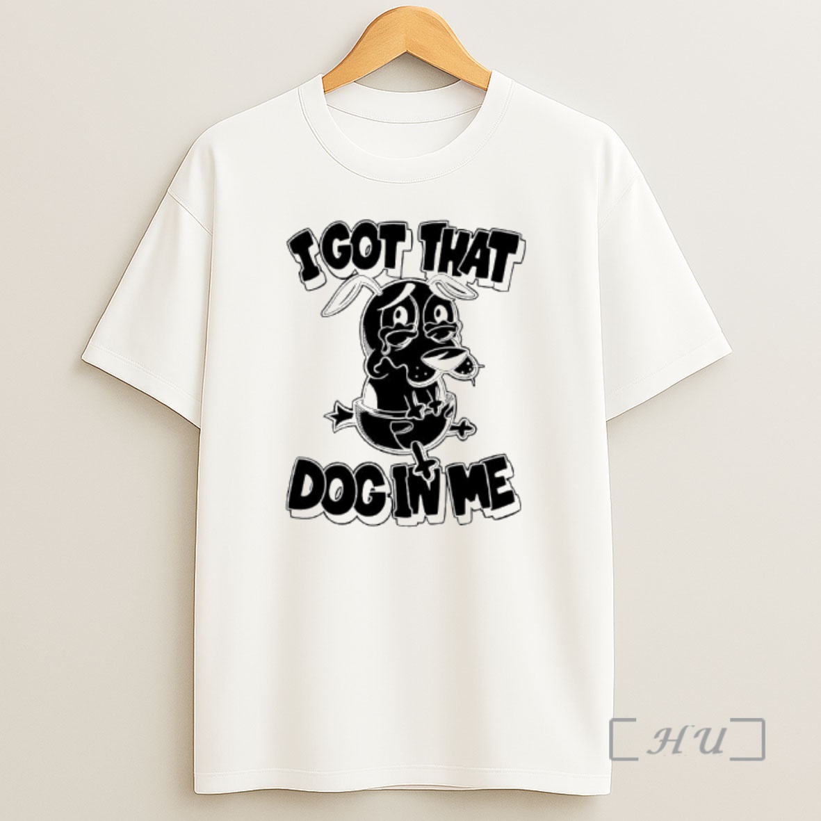Officials Cowardly Dog Cry I Got That Dog In Me Premium Shirt Sweatshirt Tee