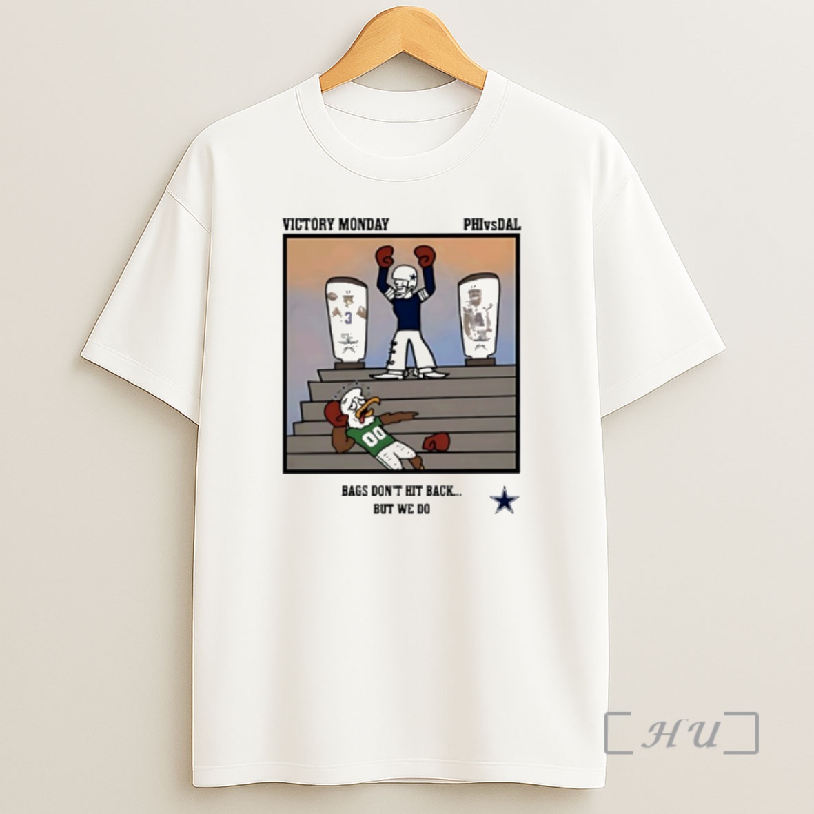 Officials Cowboys Vs Eagles Victory Monday Bags Dont Hit Back 2025 Premium Shirt Sweatshirt Tee