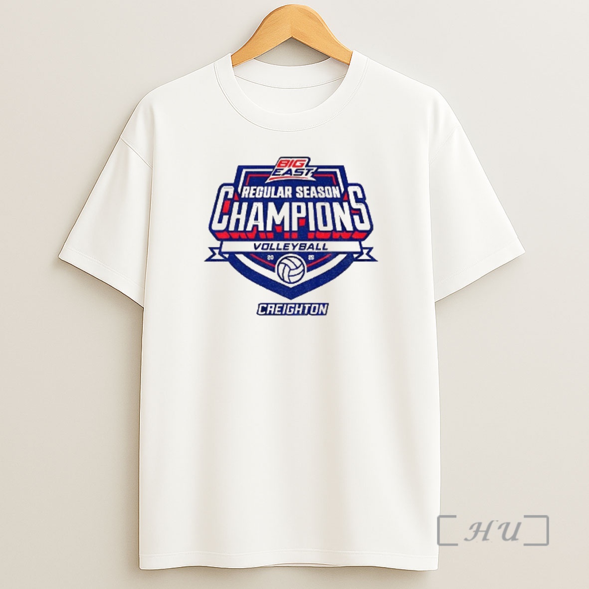 Officials Creighton Bluejays Big East Regular Season Champions Volleyball Logo Premium Shirt Sweatshirt Tee