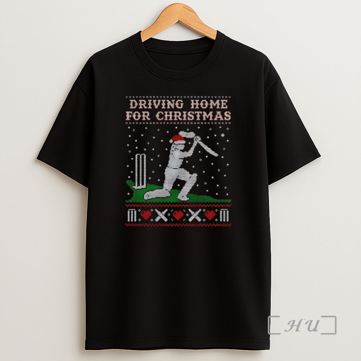 Officials Cricket Driving Home For Christmas Premium Shirt Sweatshirt Tee