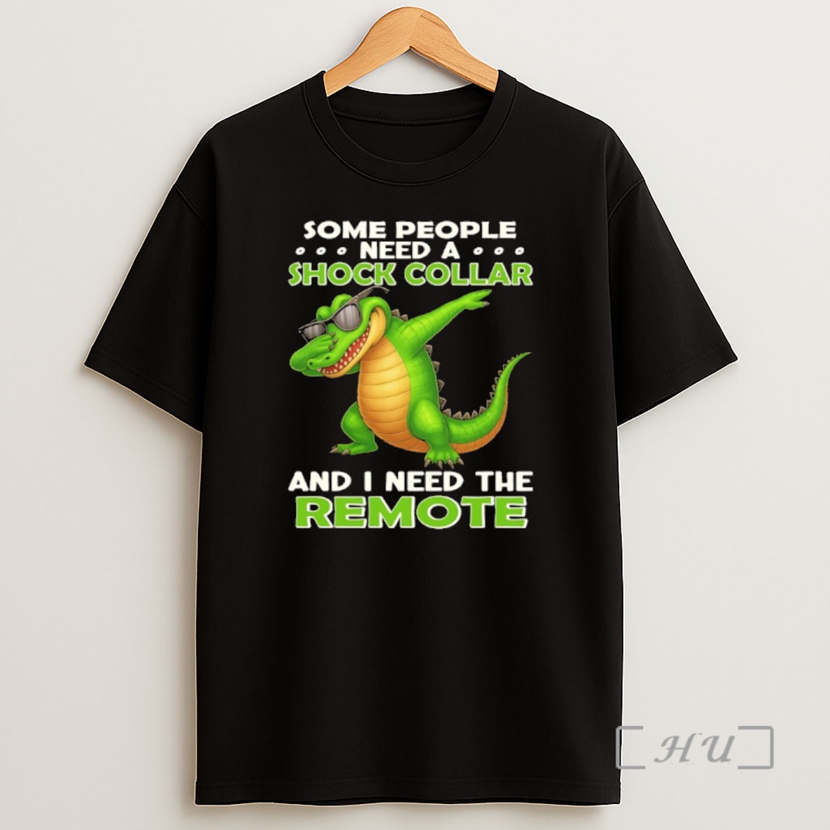 Officials Crocodile Dabbing Some People Need A Shock Collar And I Need The Remote Premium Shirt Sweatshirt Tee